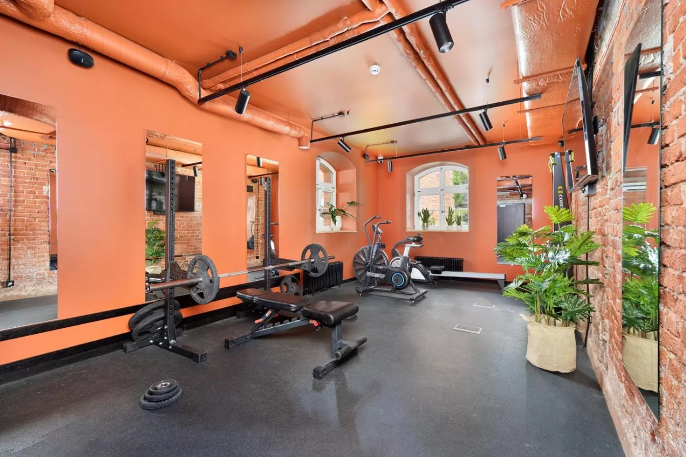 Fitness centre/facilities in ARCHE Dwór Uphagena Gdańsk