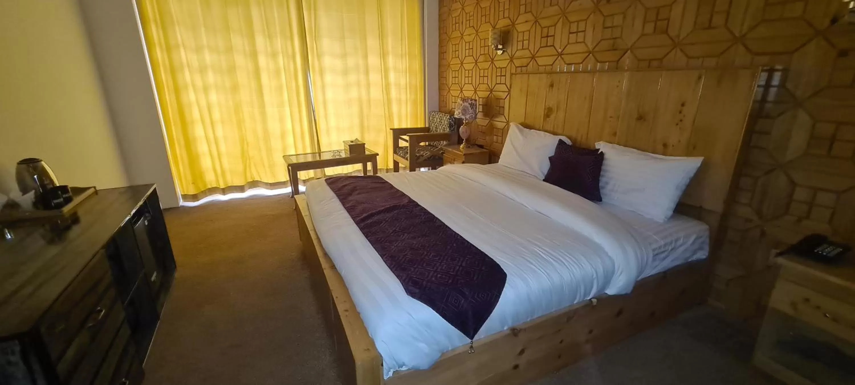 Photo of the whole room in Indus Lodges Gilgit