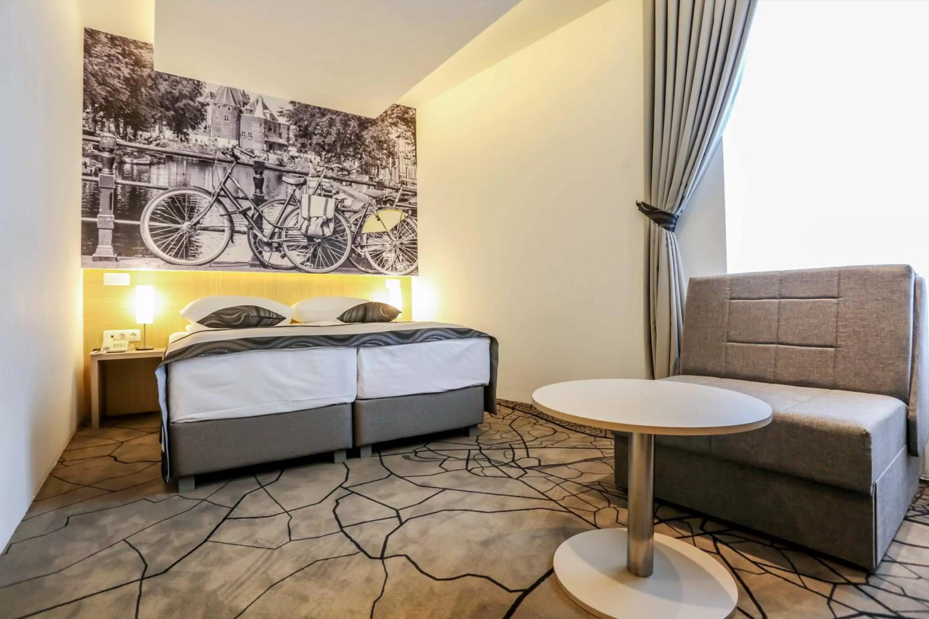 Bedroom, Bed in Hotel Grad