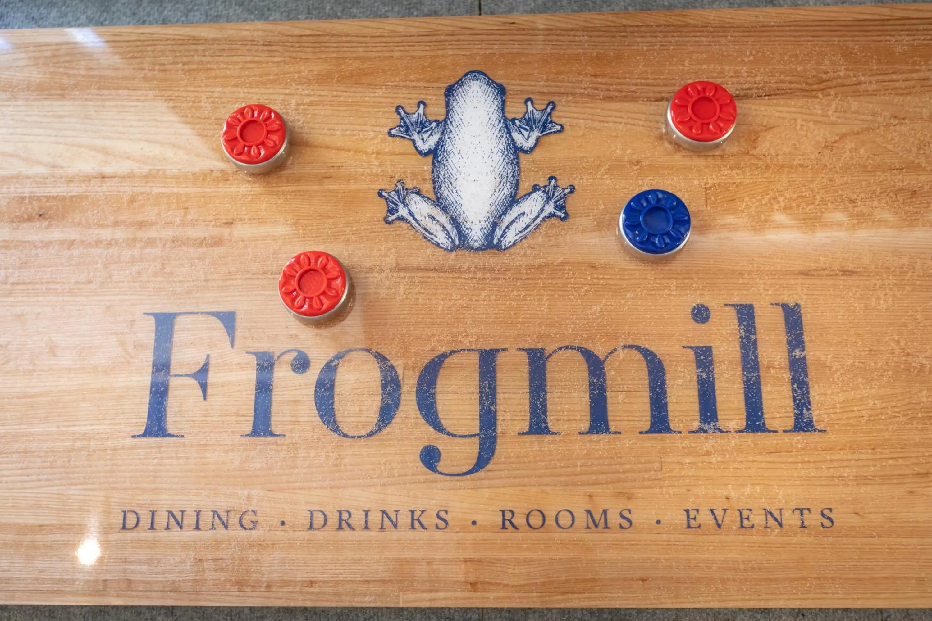 Decorative detail in The Frogmill Hotel