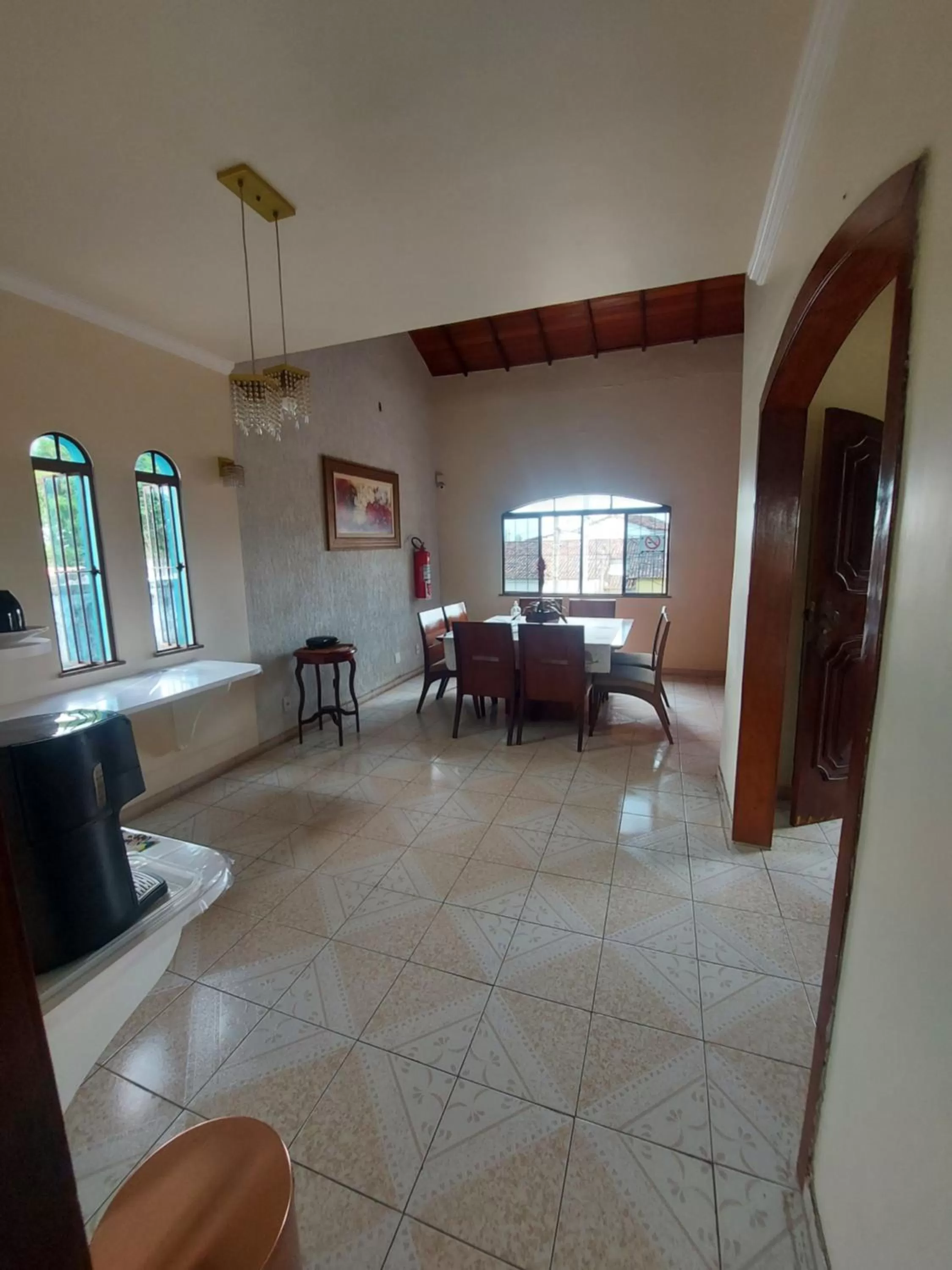 Dining area in Pousada Casa Familia