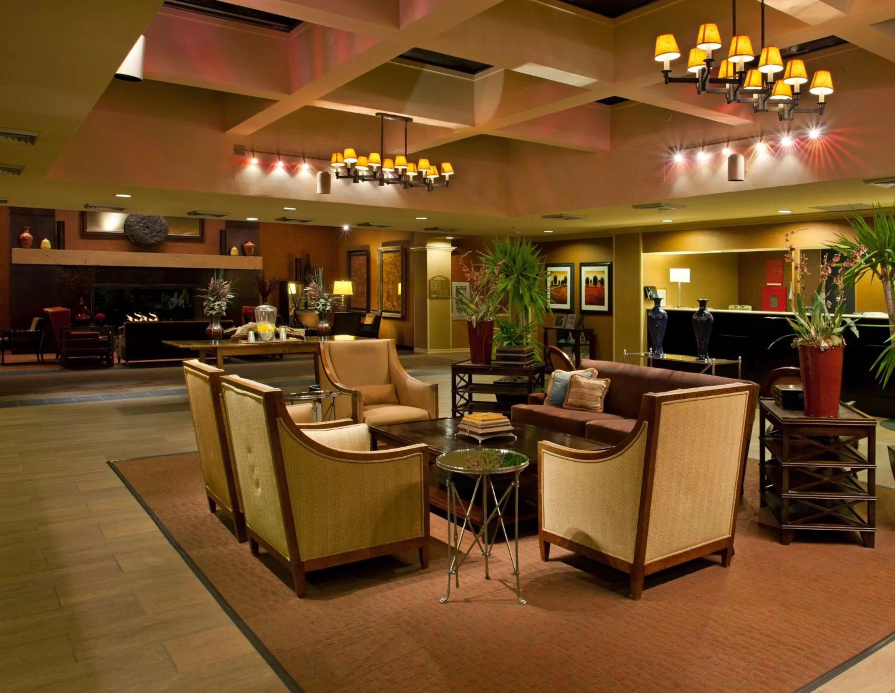 Lobby or reception in DoubleTree by Hilton Washington Meadow Lands Casino Area