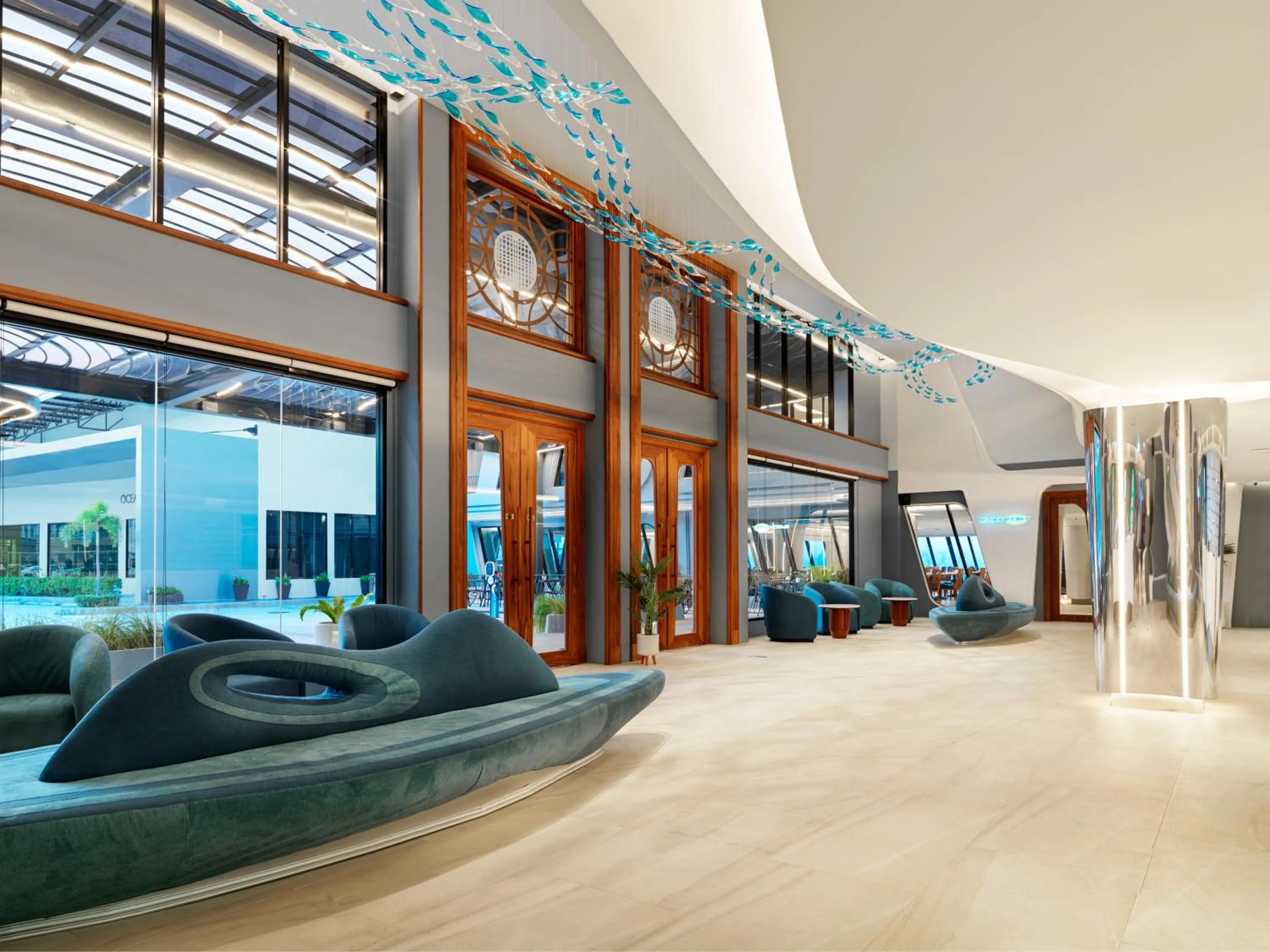 Lobby or reception in The Oceanic Sportel Phuket - SHA Extra Plus