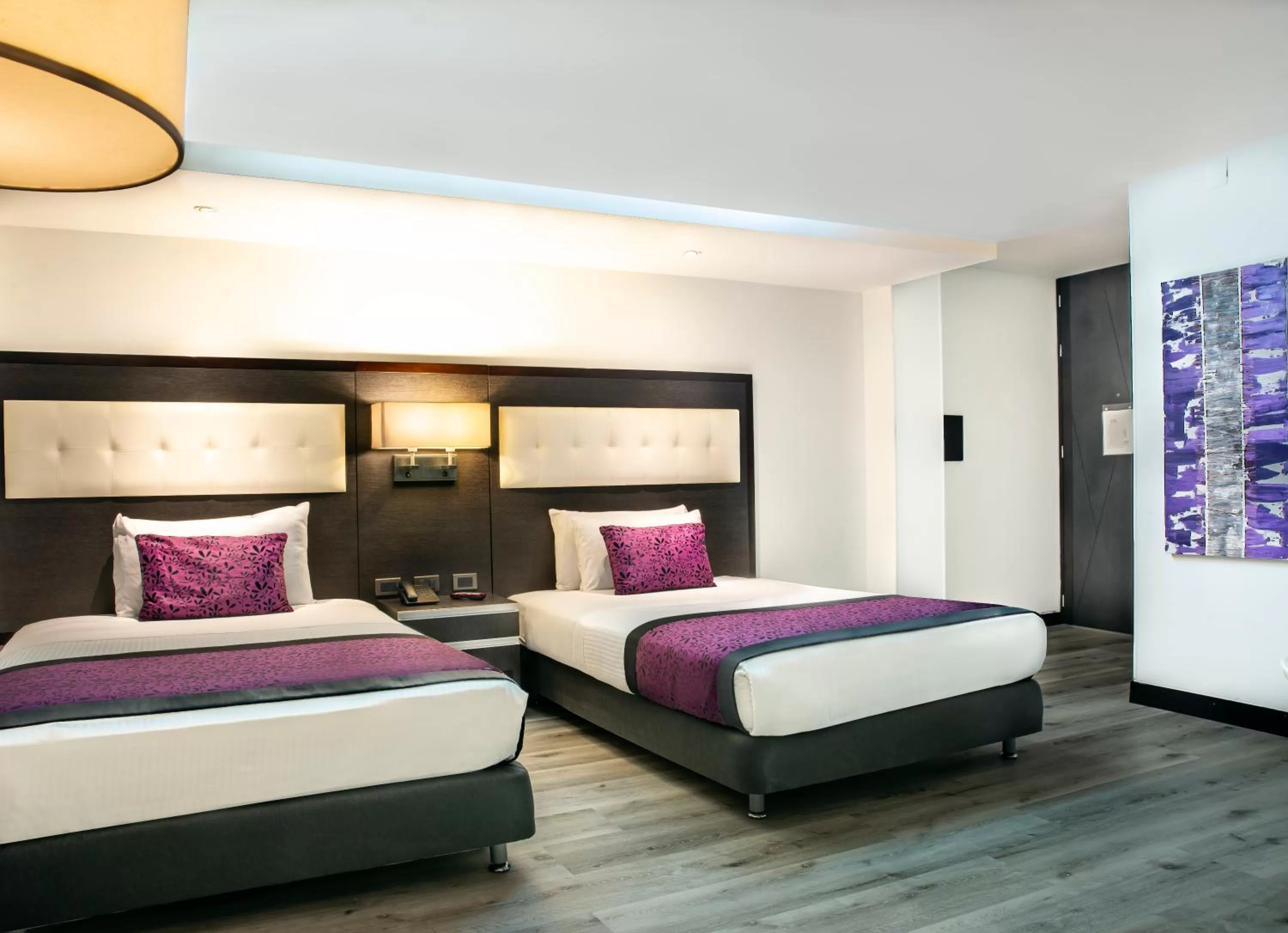 Bed in Hotel City Bog Expo Museo