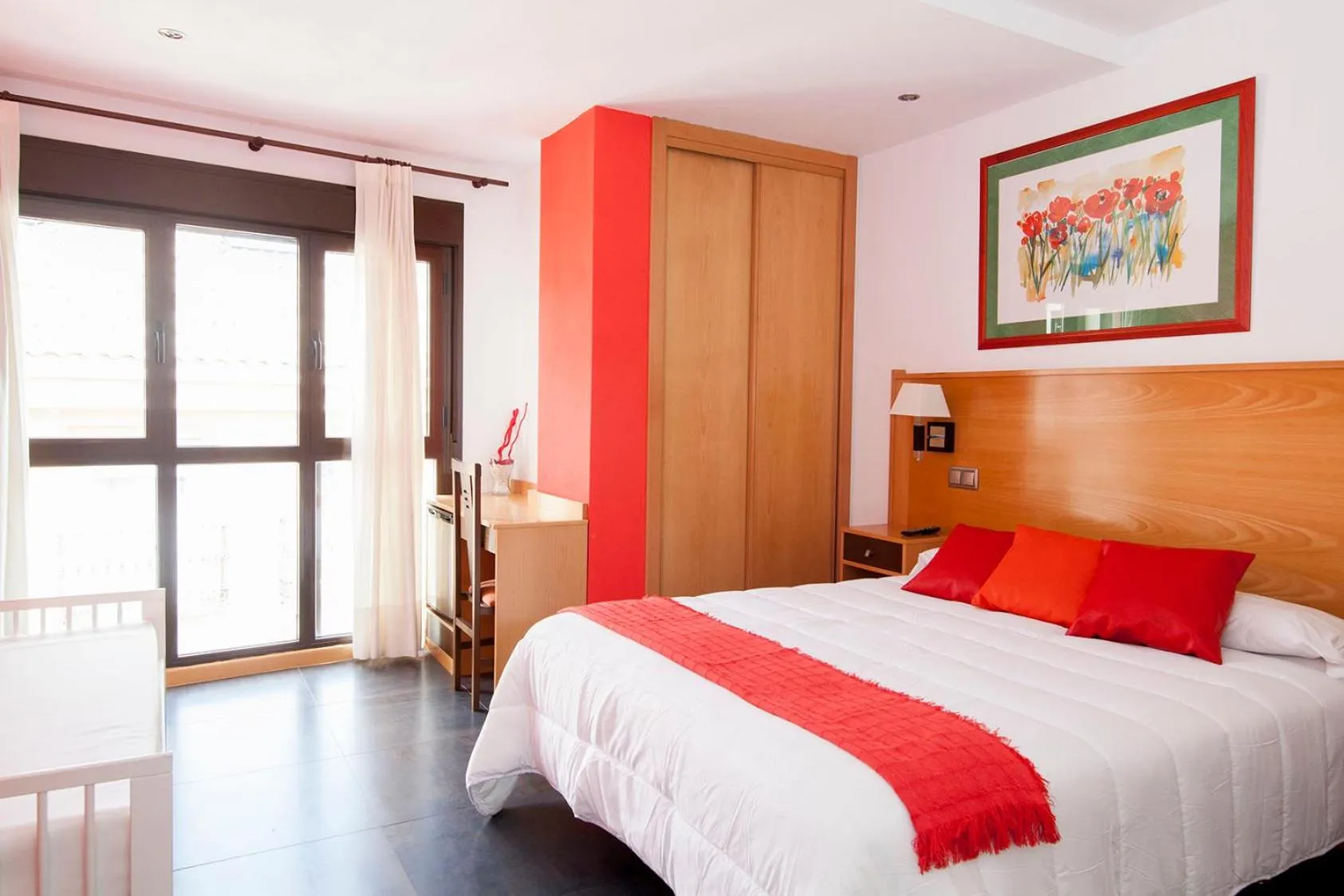 Bed in Hotel Real de Illescas