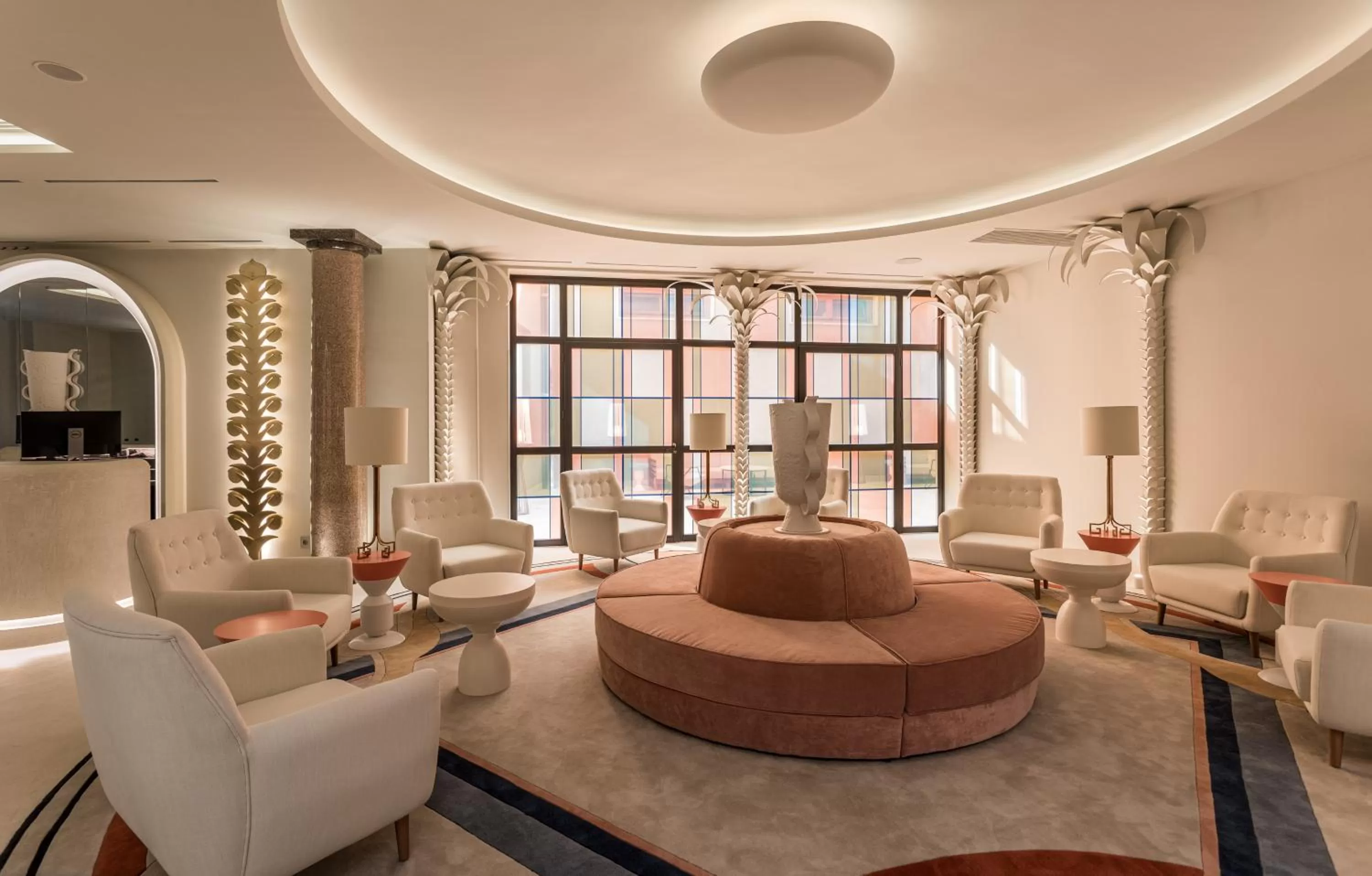 Lobby or reception in Room Mate Collection Filippo, Rome-Fontana di Trevi