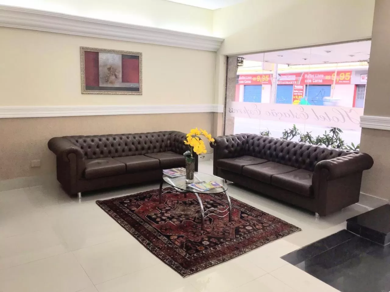 Living room in Hotel Estação Express