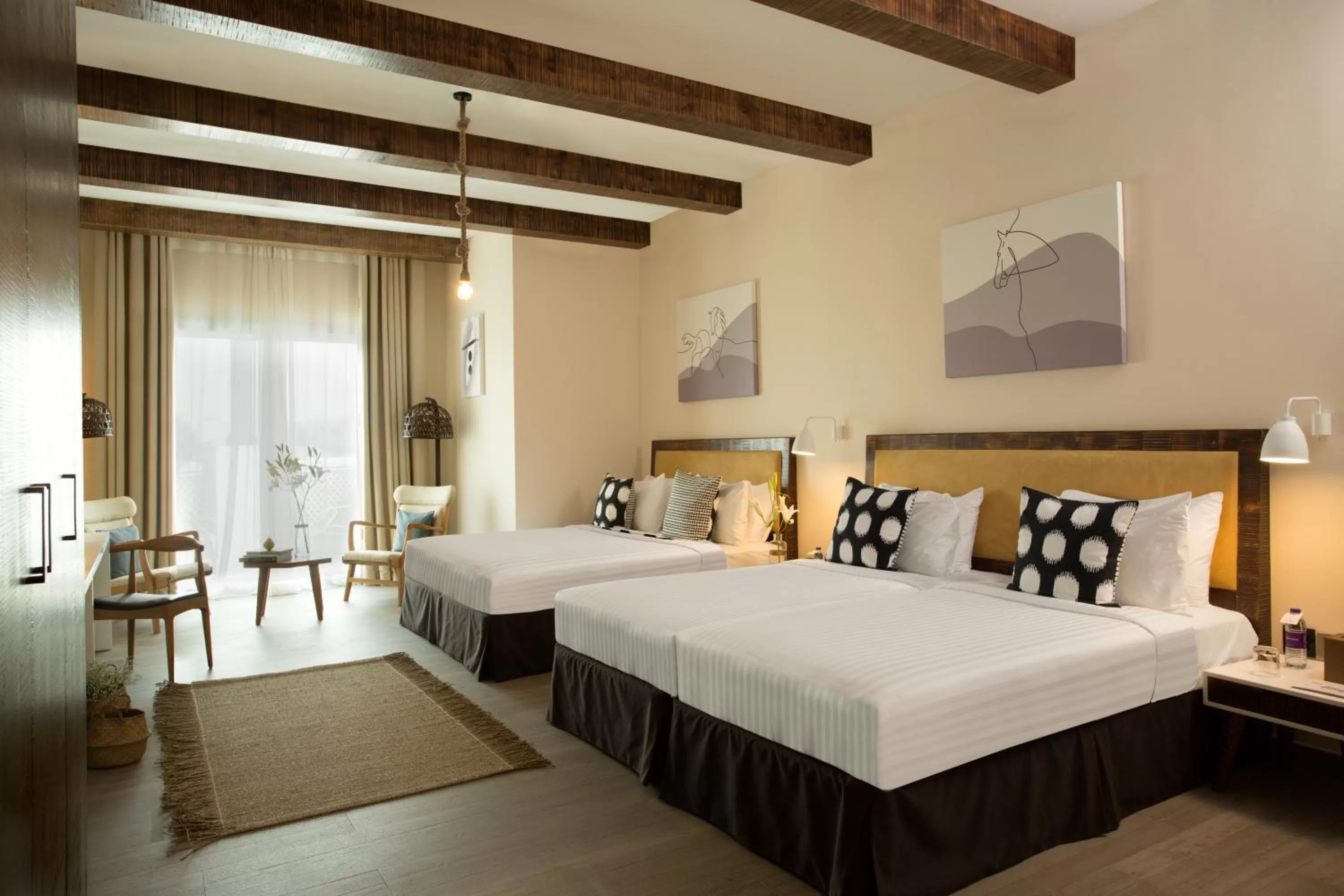 Bed in Beach Walk Boutique Jumeirah