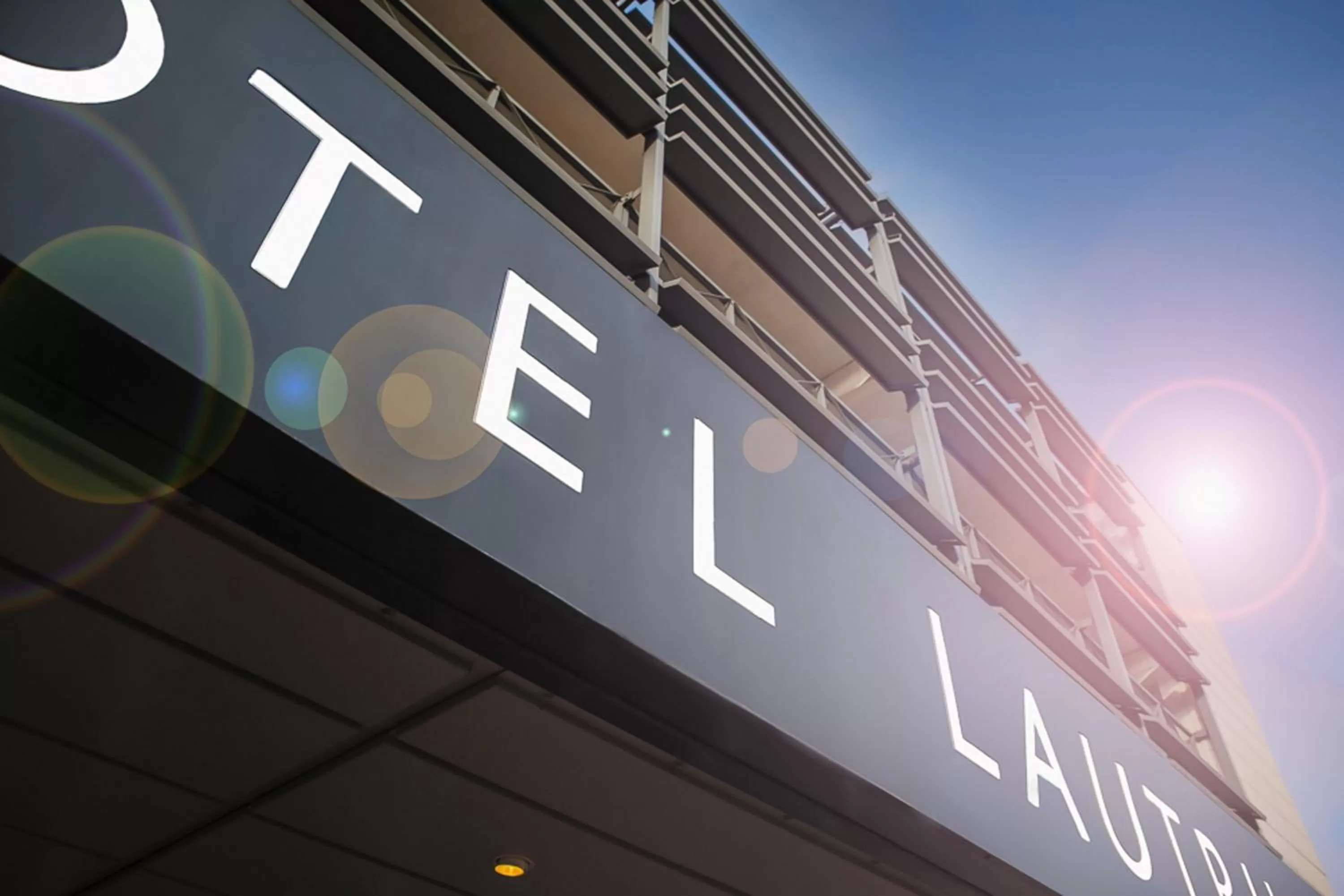 Facade/entrance in Hotel Lautrup Park