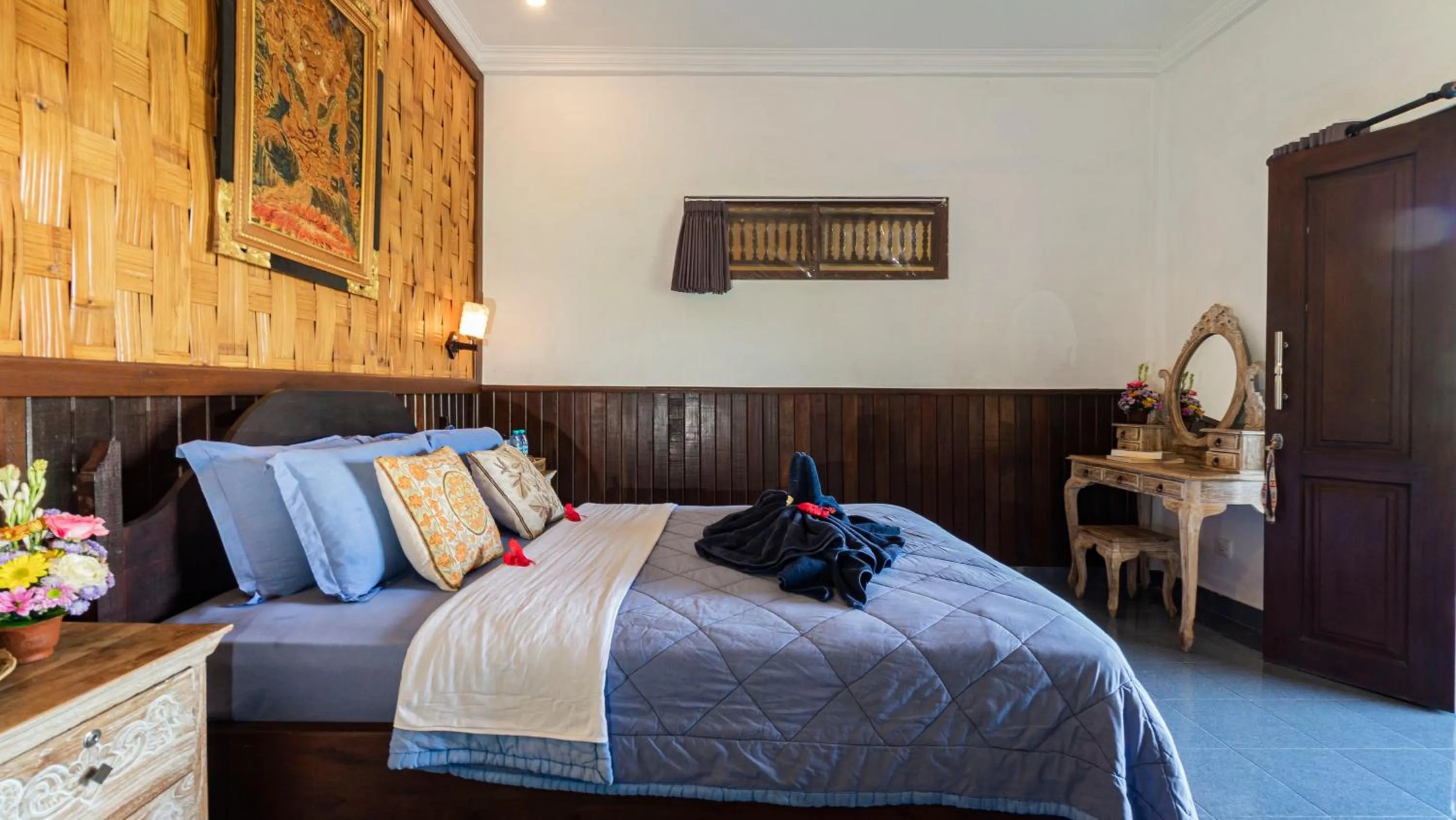 Bed in Kun - Kun Guest House Ubud