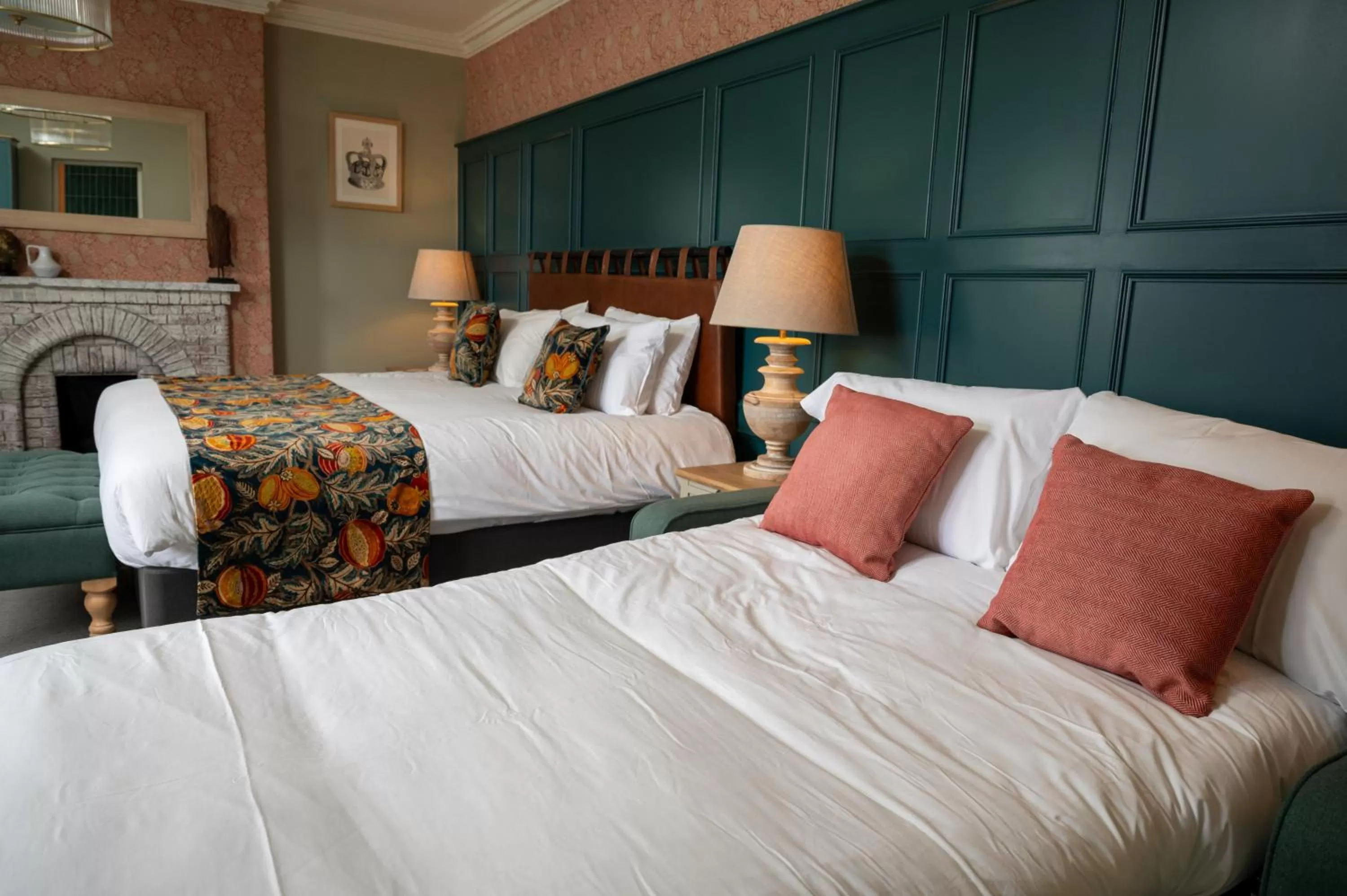 Bed in The Royal Inn by Chef & Brewer Collection
