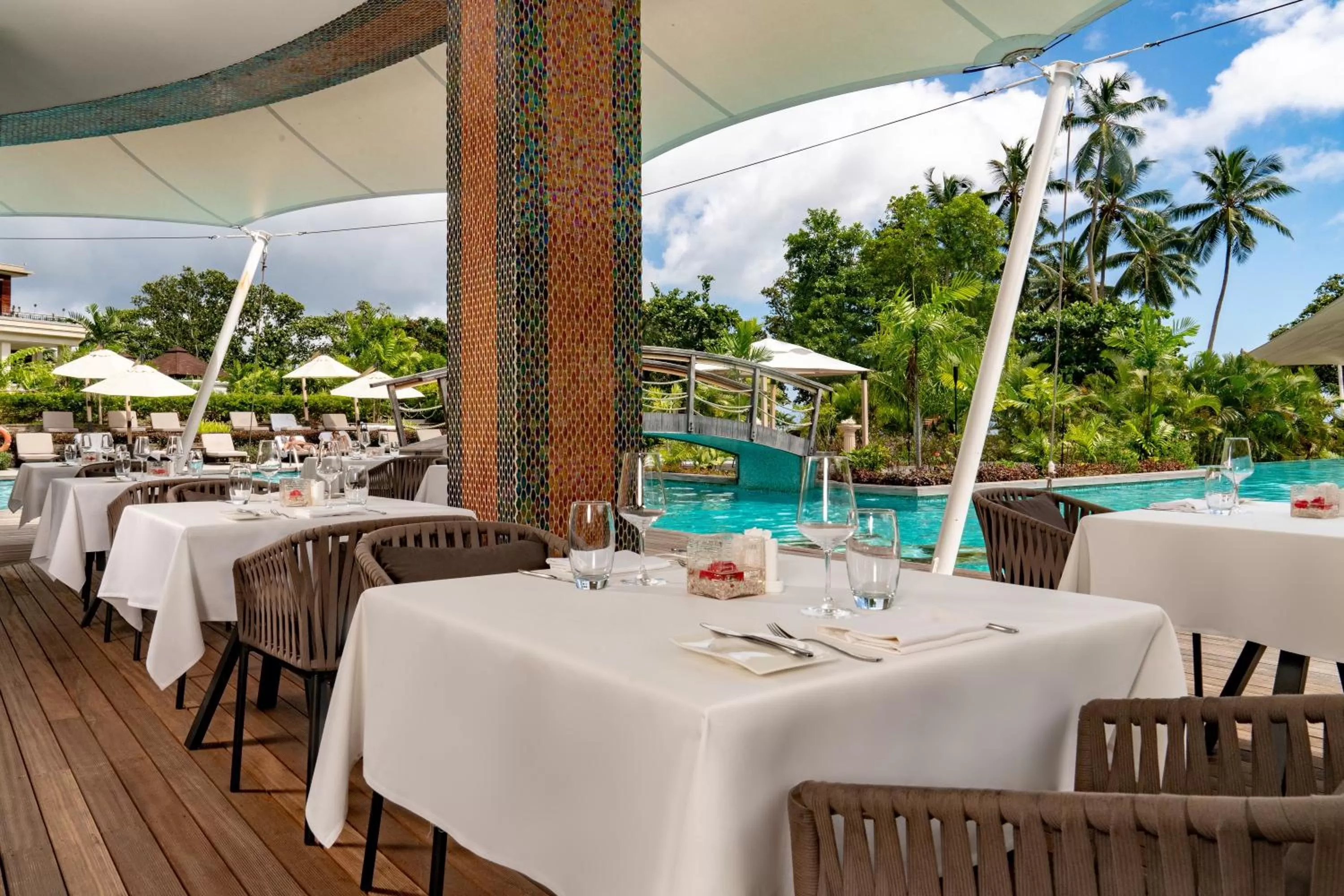 Restaurant/places to eat in Savoy Seychelles Resort & Spa
