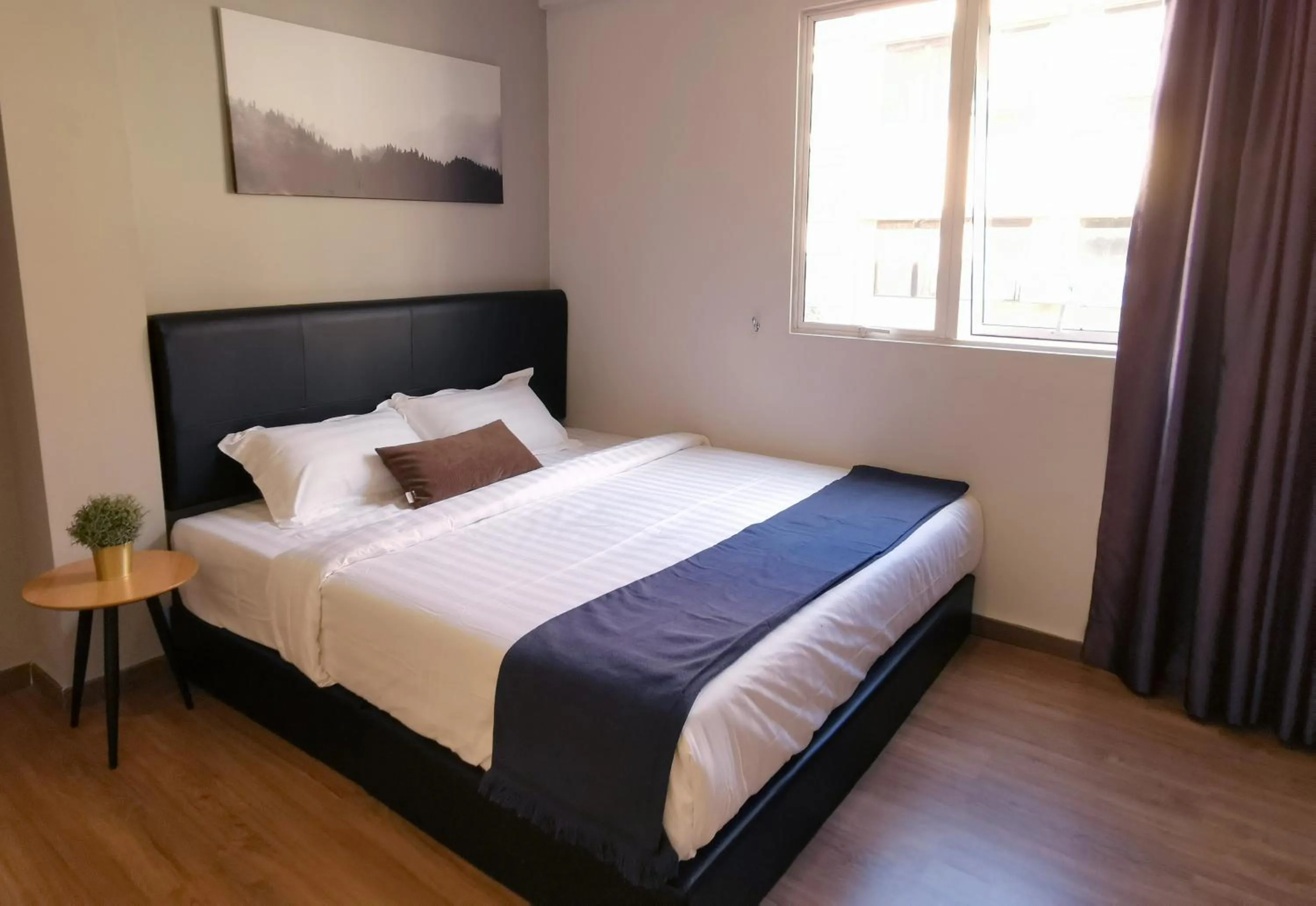 Bed in The Core Hotel