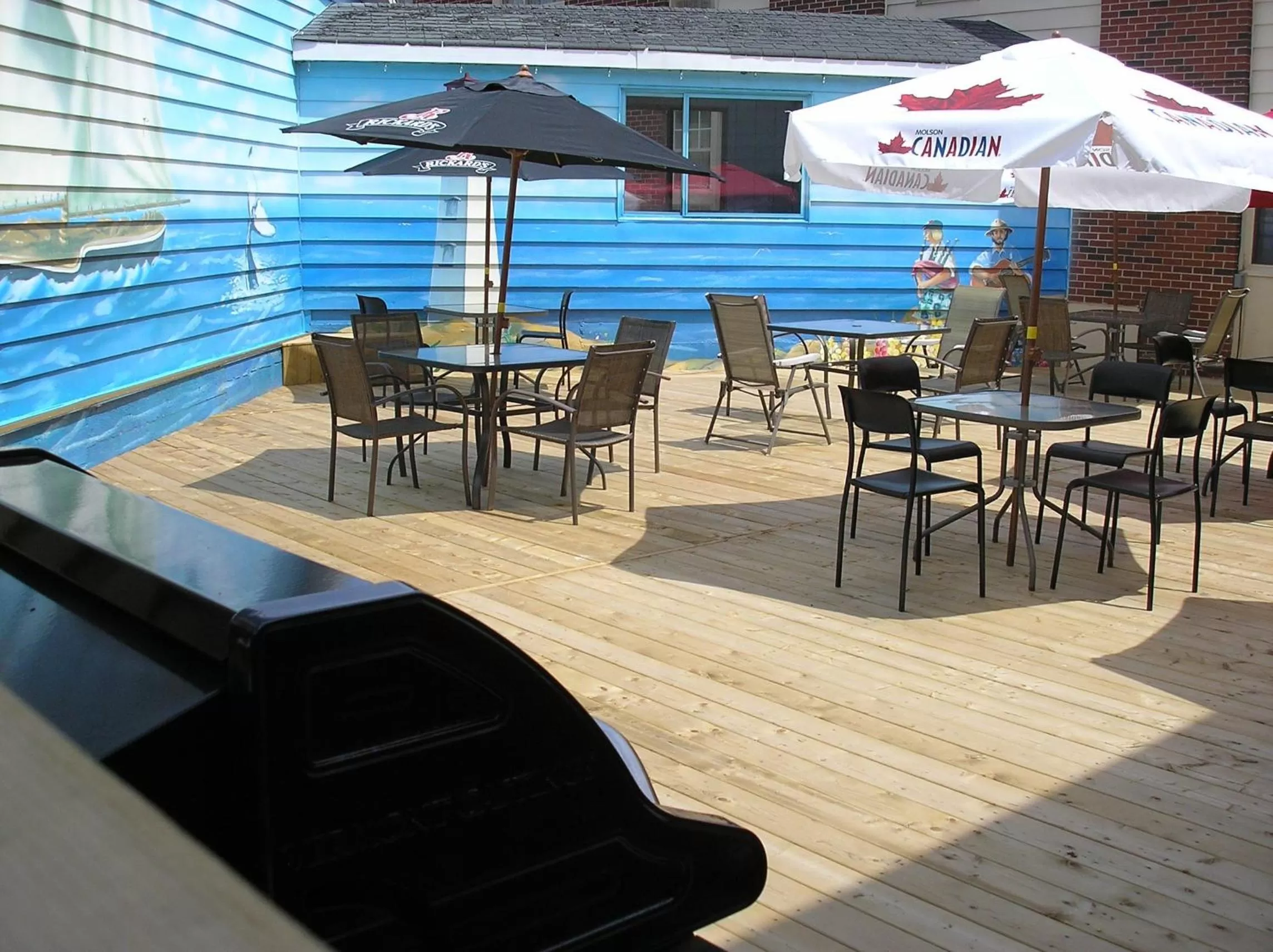 Balcony/Terrace in Days Inn by Wyndham Bridgewater Conference Center