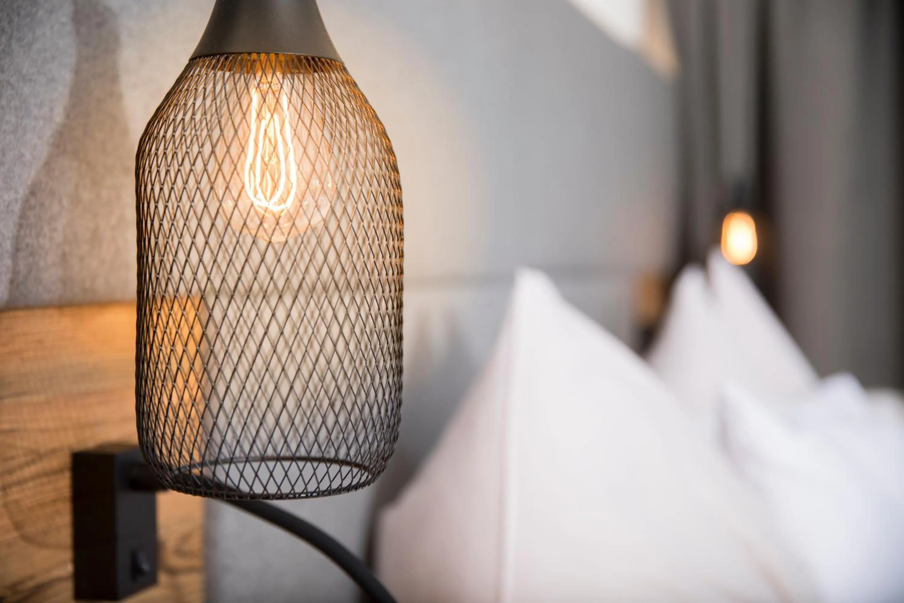 Decorative detail, Bed in Hotel & Appartements Heigenhauser