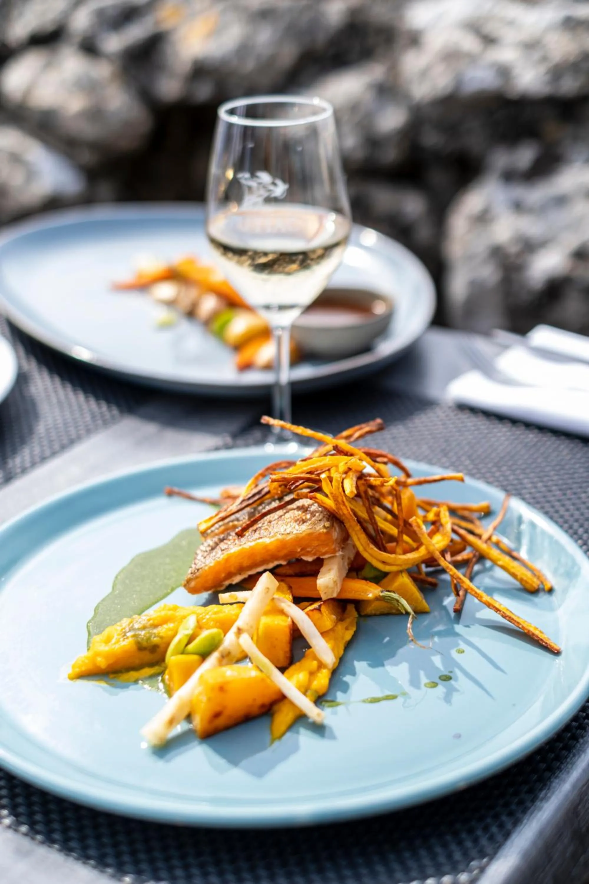 Food and drinks in Logis Hôtel Restaurant La Citadelle