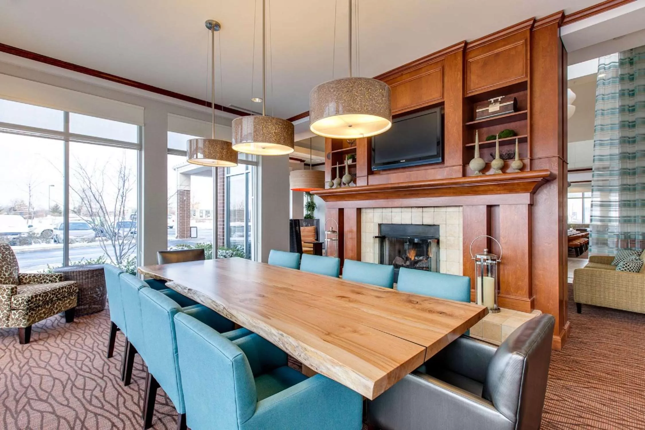 Lobby or reception in Hilton Garden Inn Naperville/Warrenville