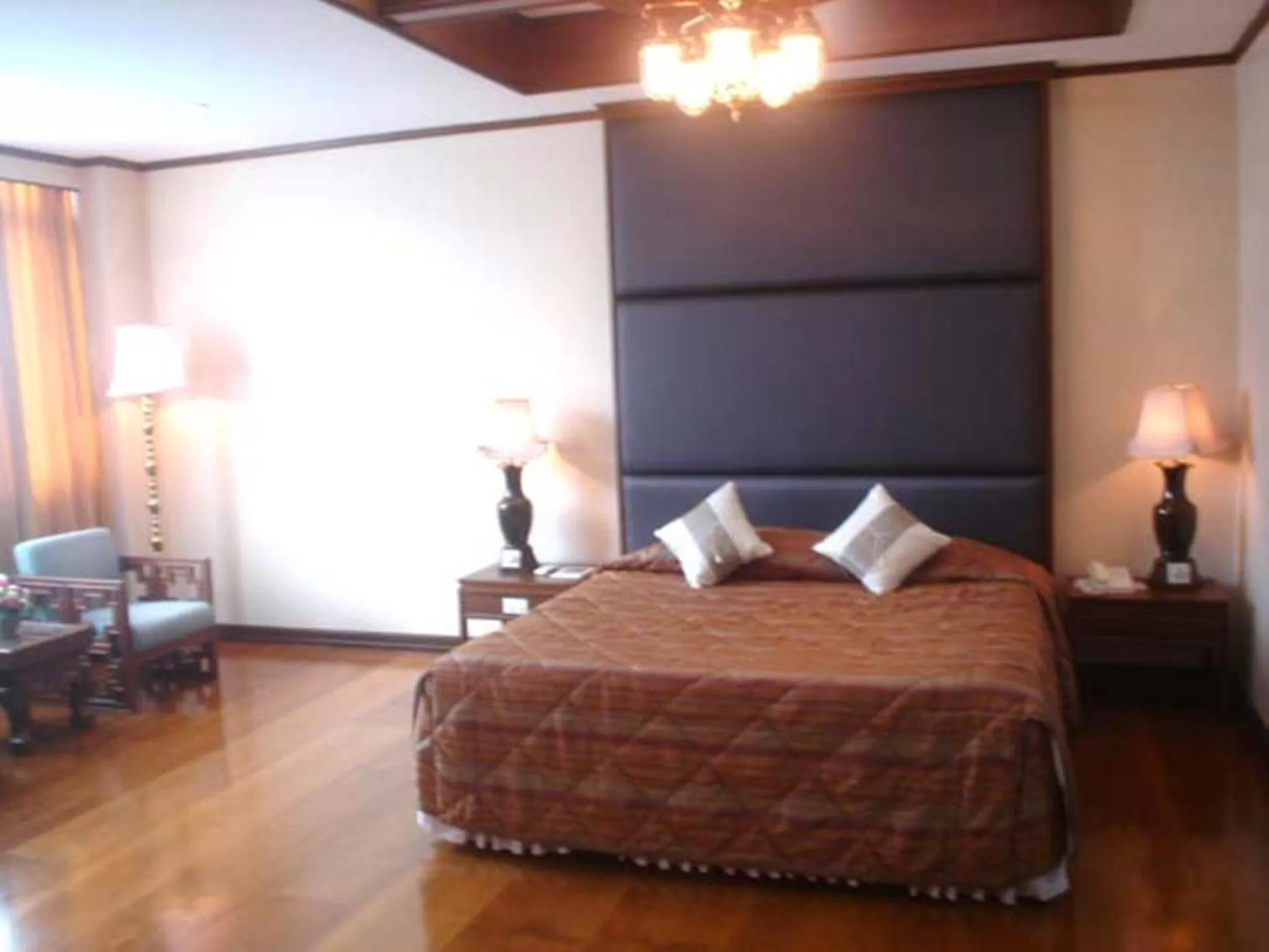 Bed in Chiang Mai Phucome Hotel