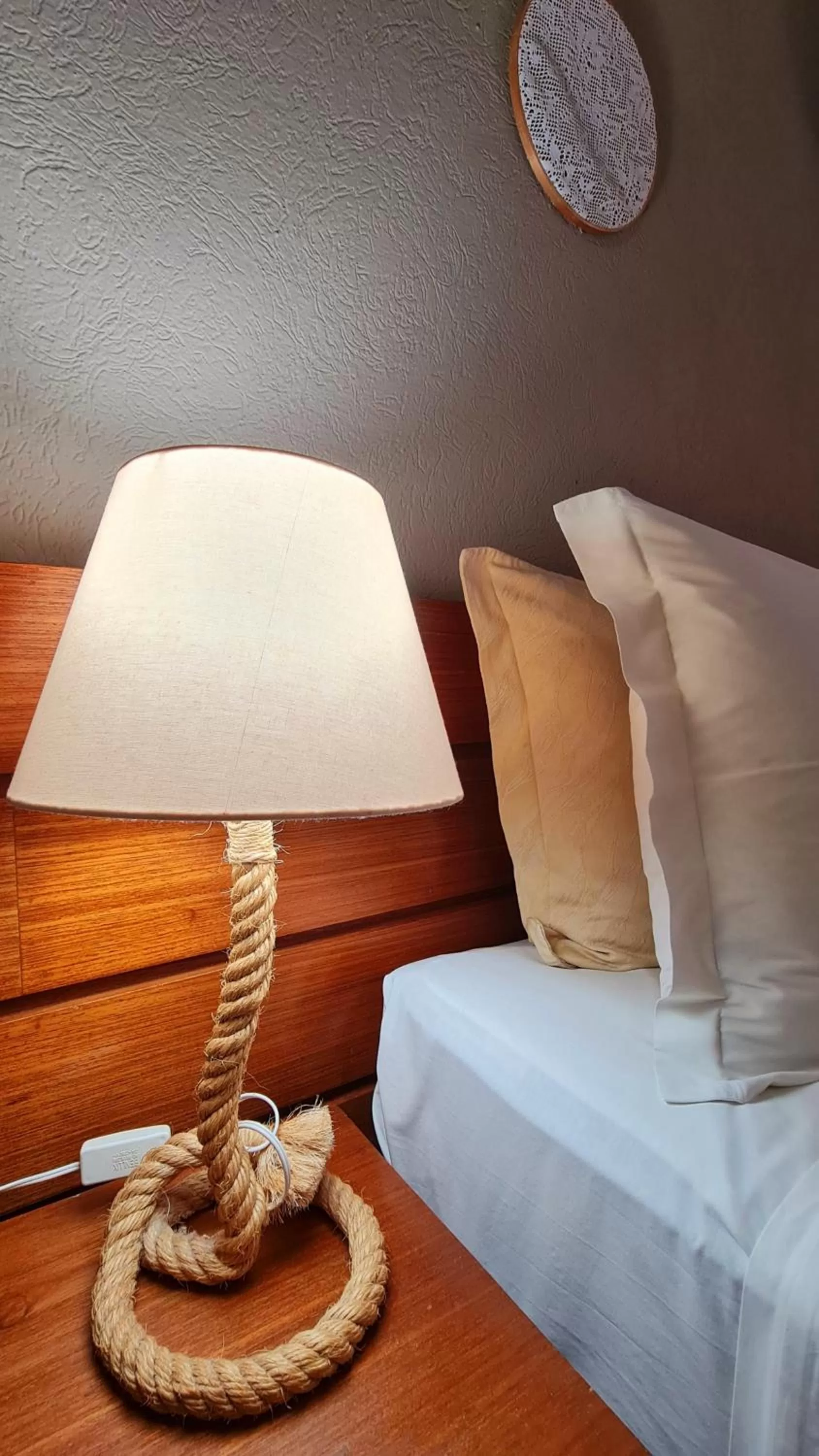 Decorative detail, Bed in Carppa Hotel