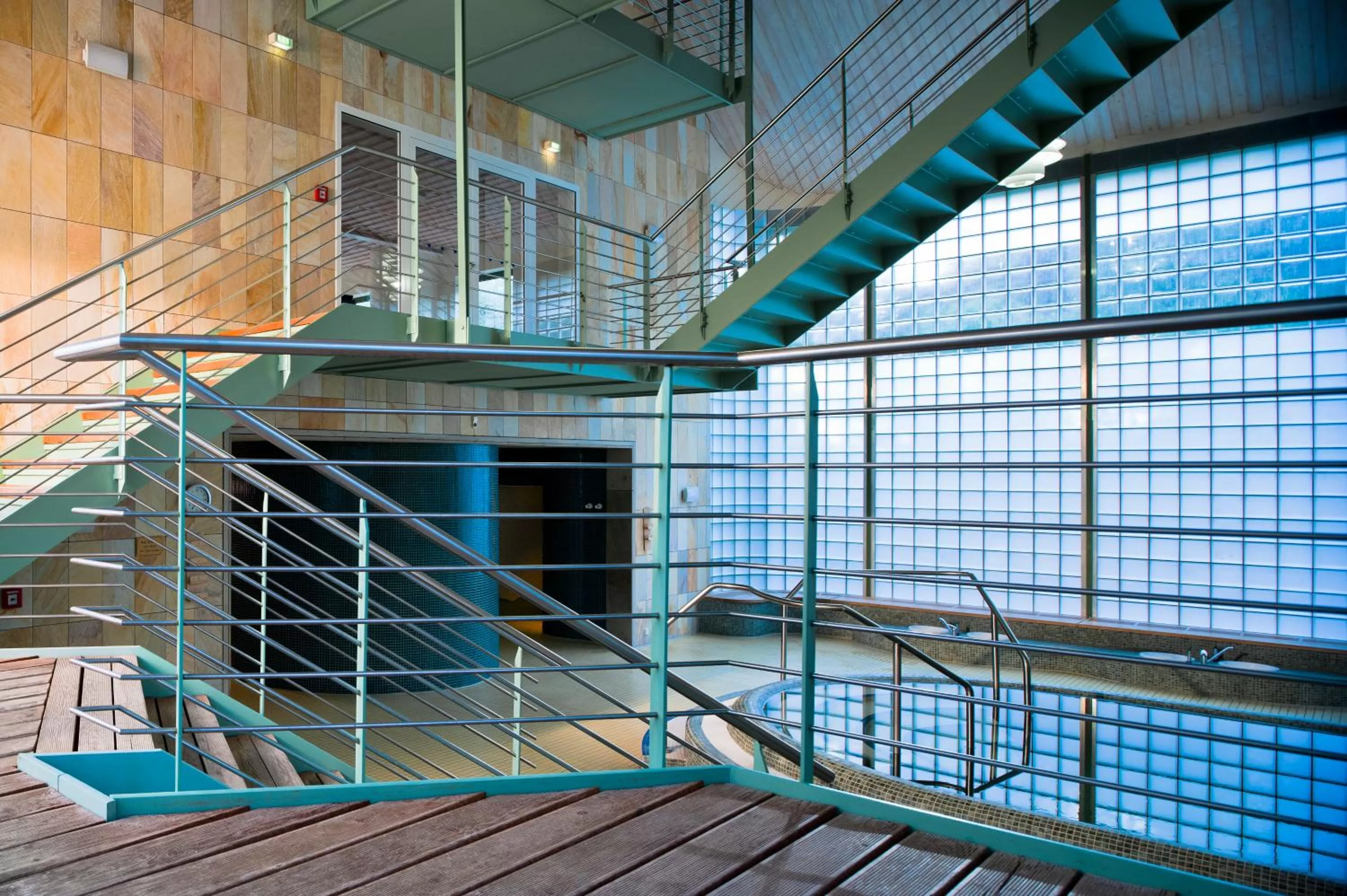 Swimming pool in Baltic Zinnowitz - Hotel mit Meerwasserpool und Thermalbad
