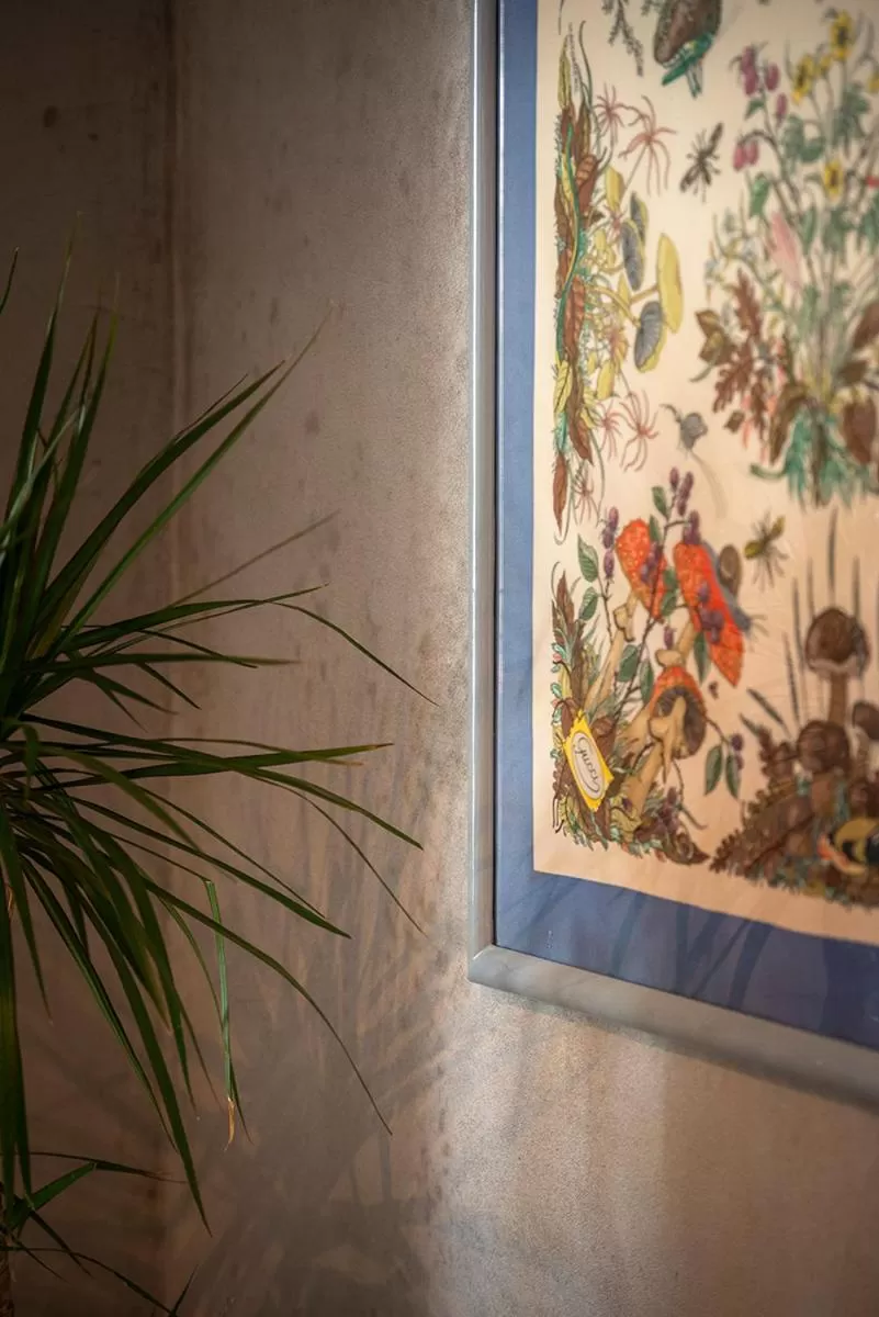 Decorative detail in Rosabianca Boutique Hotel