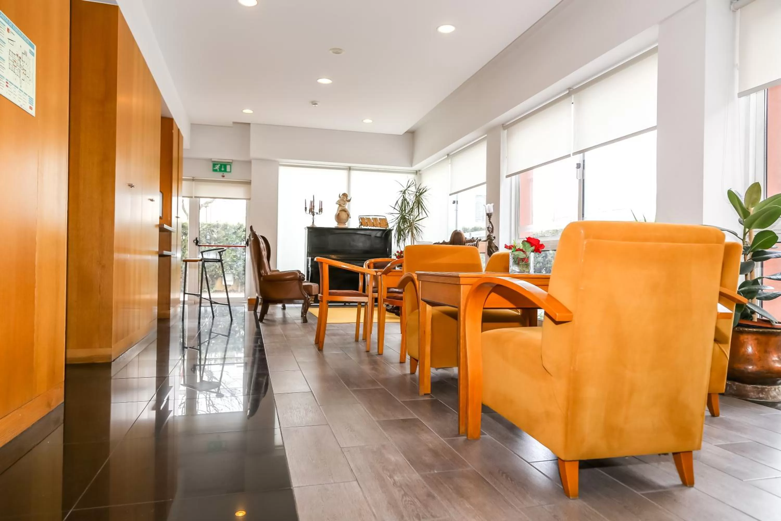 Living room in Hotel Columbano