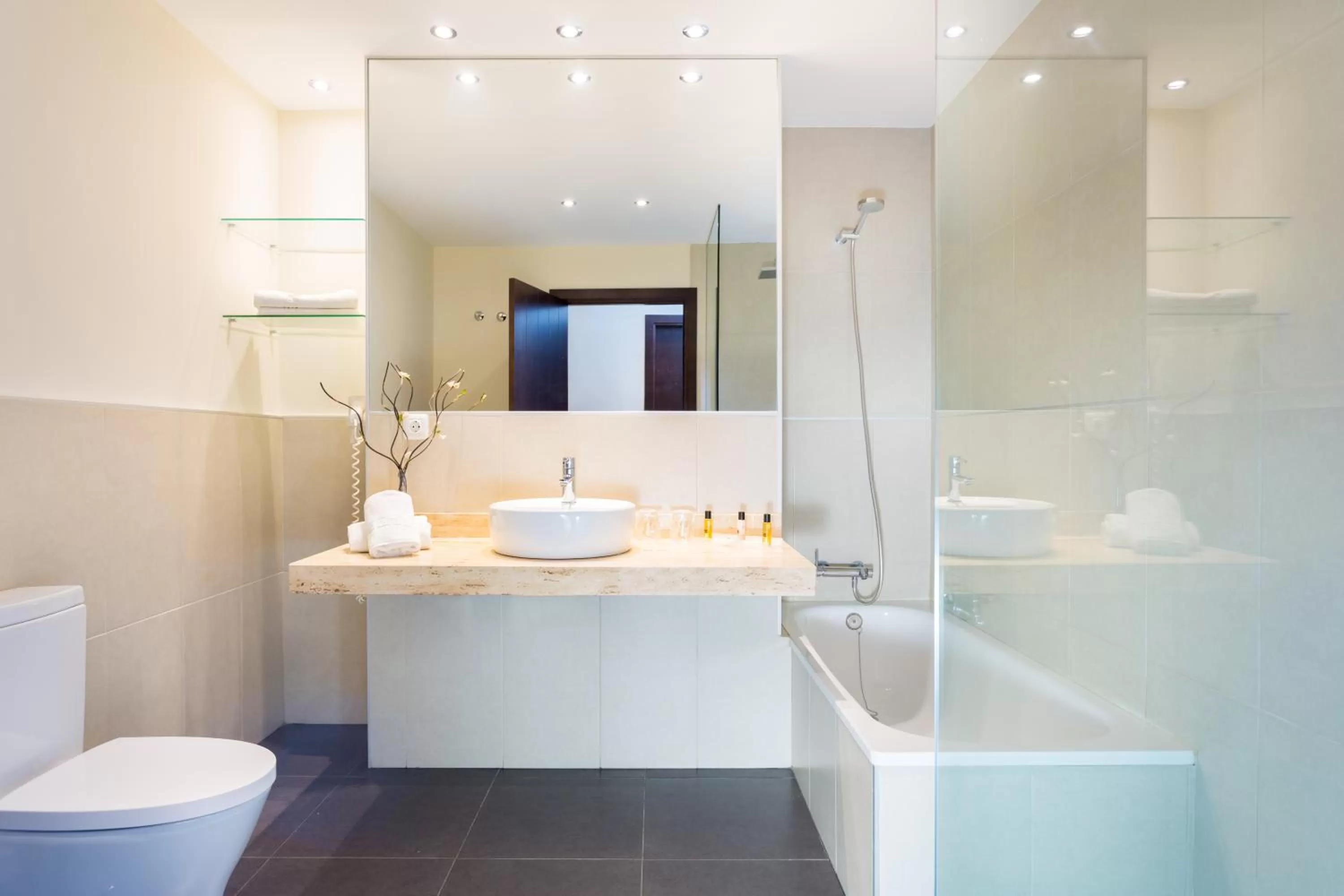 Toilet in Hotel Colon Rambla