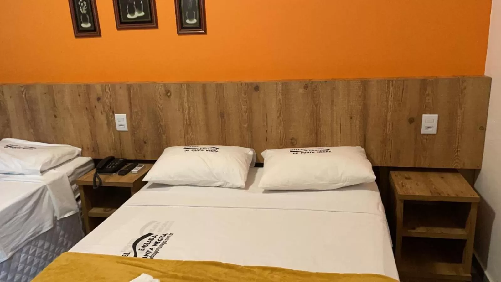 Bed in Hotel Enseada de Ponta Negra