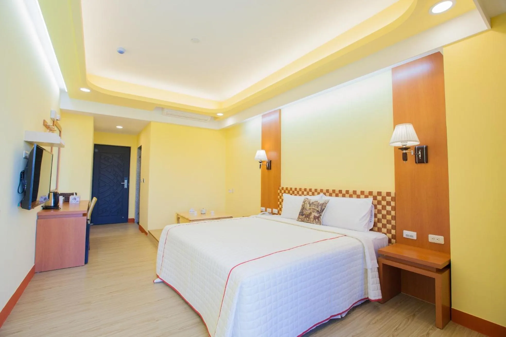 Photo of the whole room, Bed in Song Ping Resort松平渡假會館