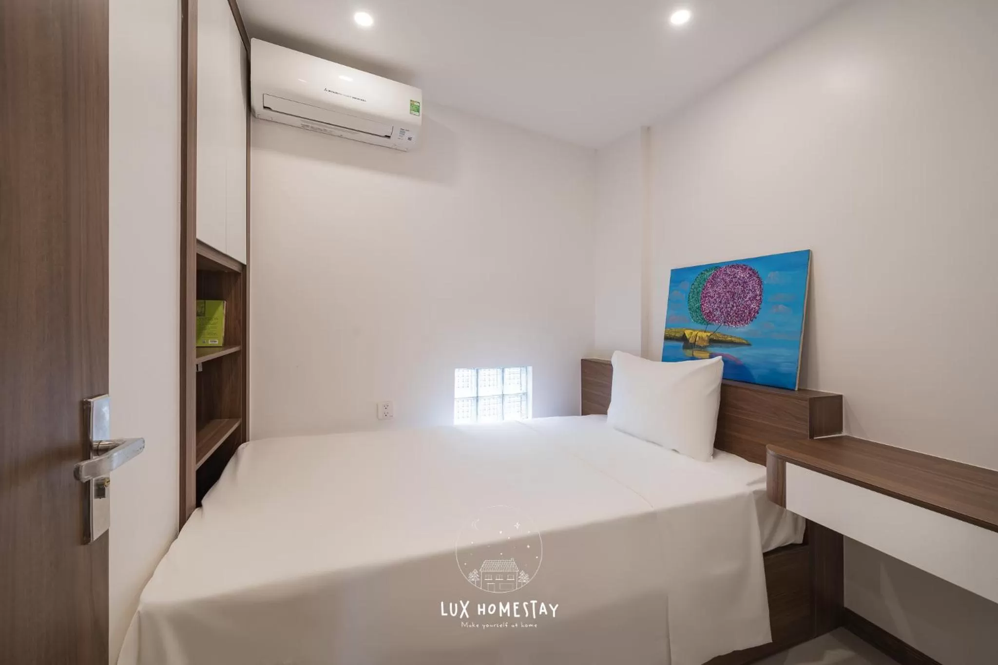 Bed in Lux Westlake Studio