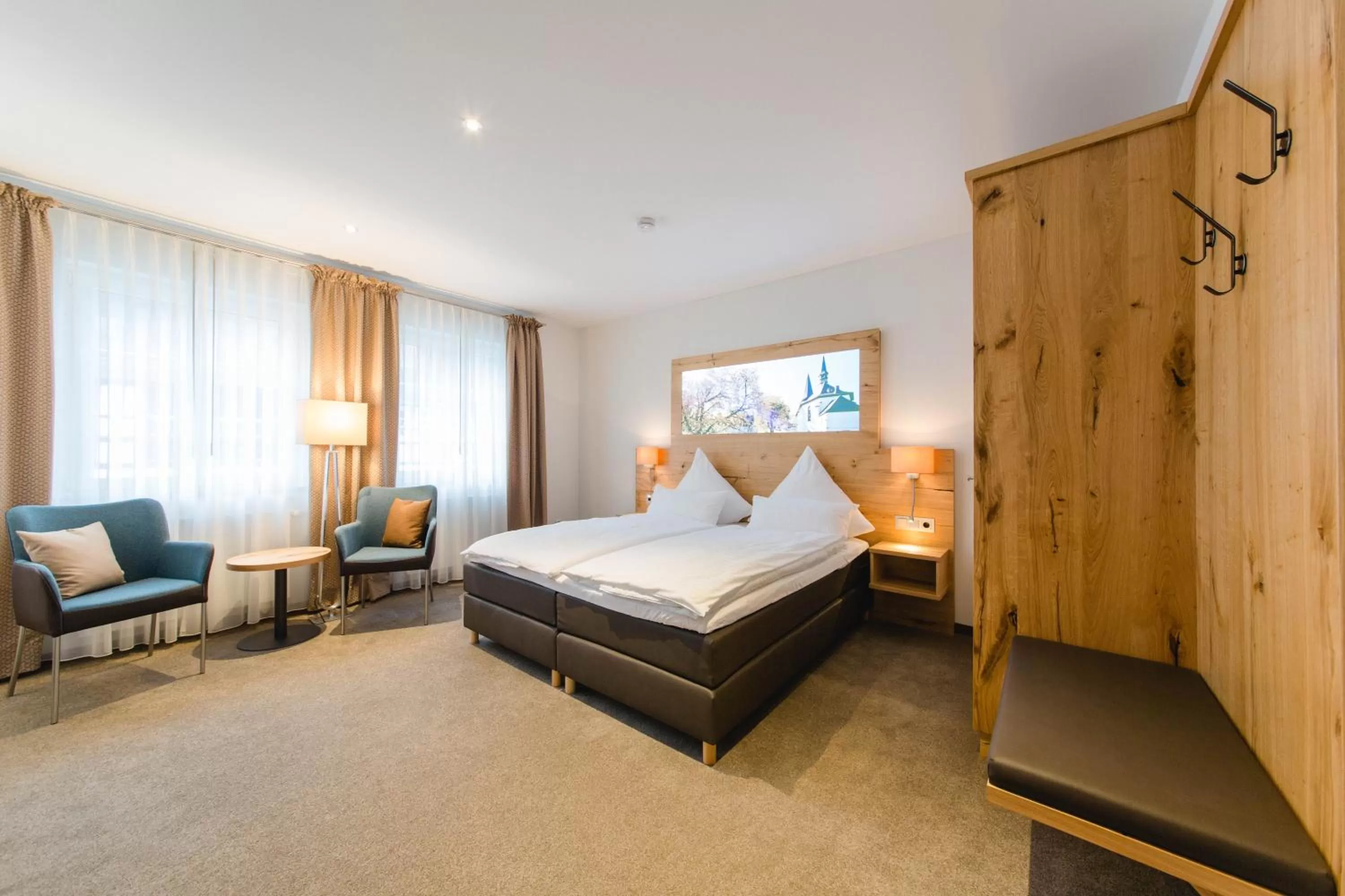 Photo of the whole room, Bed in Domschänke Eslohe Brauereigasthof