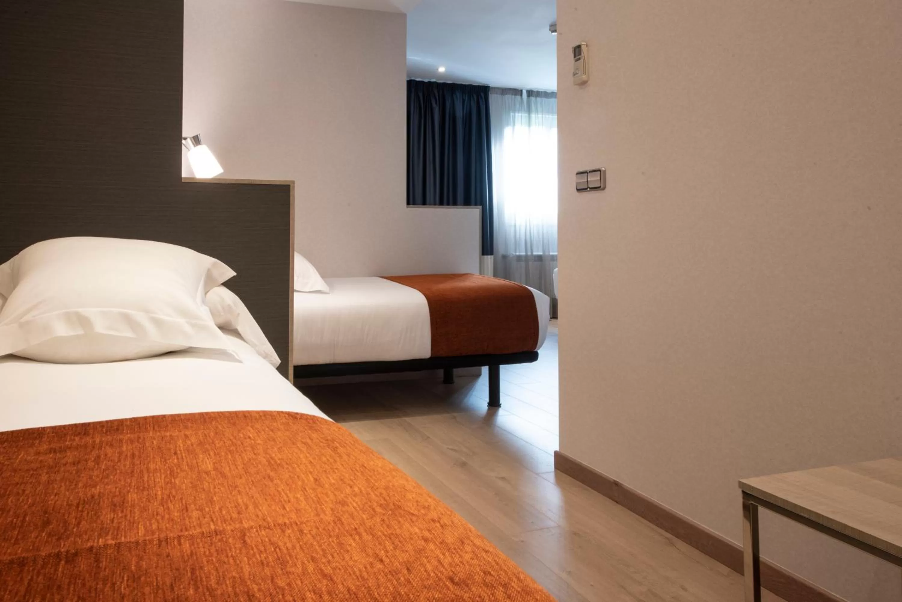 Decorative detail, Bed in Hotel Avenida