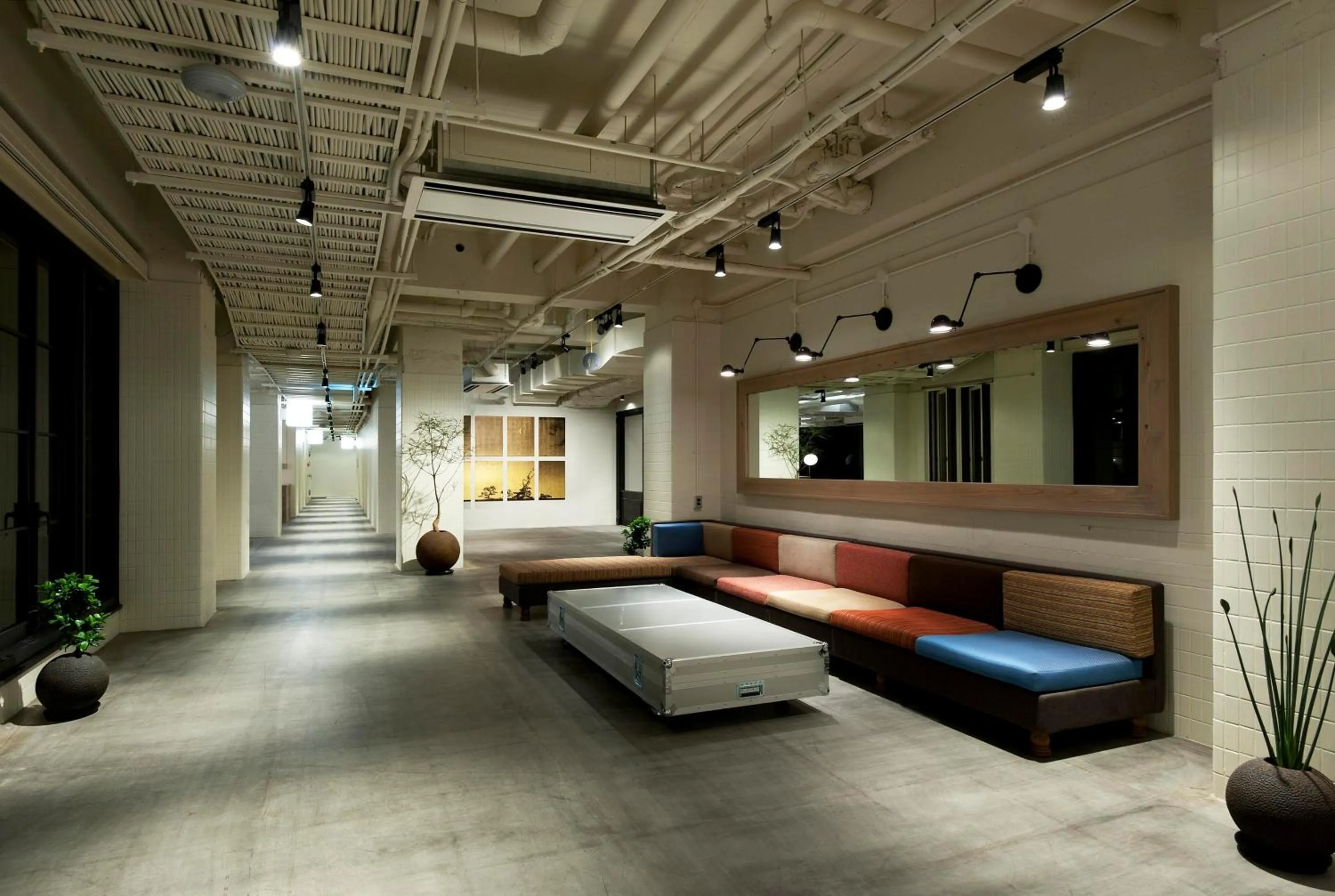 Lobby or reception, Bed in Hotel Anteroom Kyoto