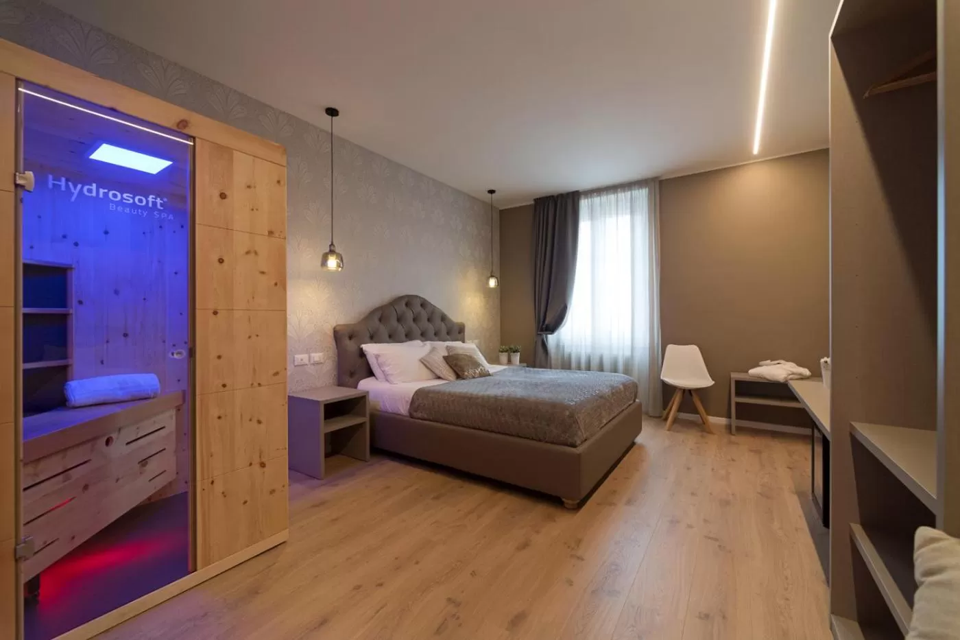 Sauna, Bed in Lainez Rooms & Suites