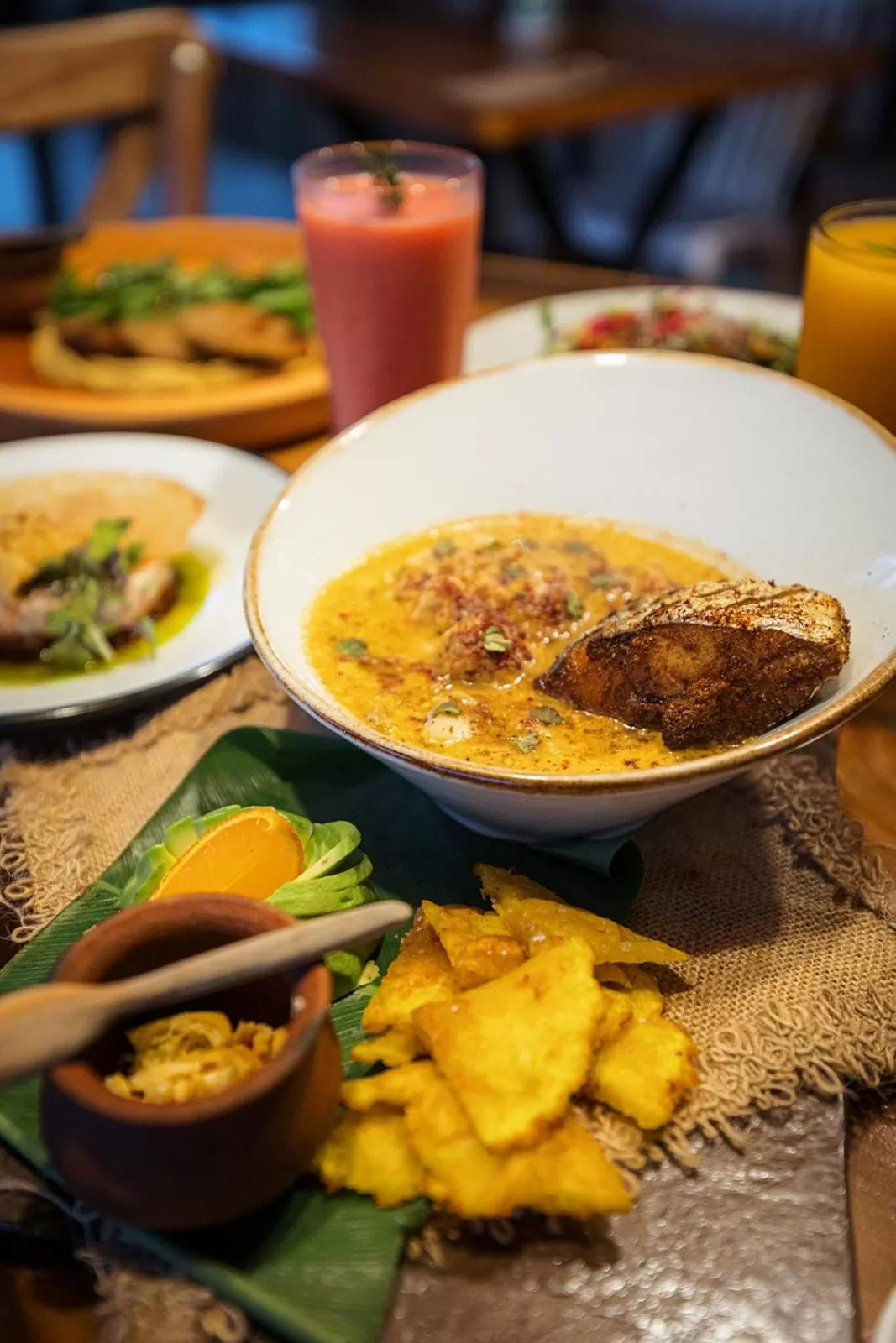 Food in Hotel Kawa Mountain Retreat