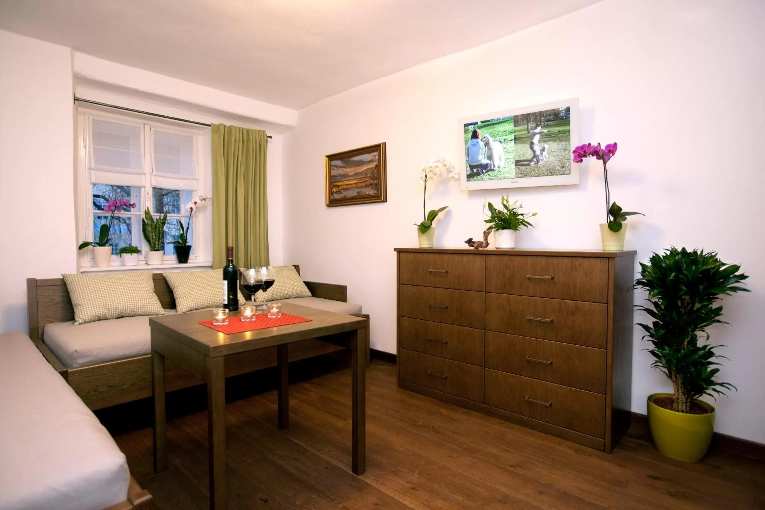 Living room in Apartmány Šupina