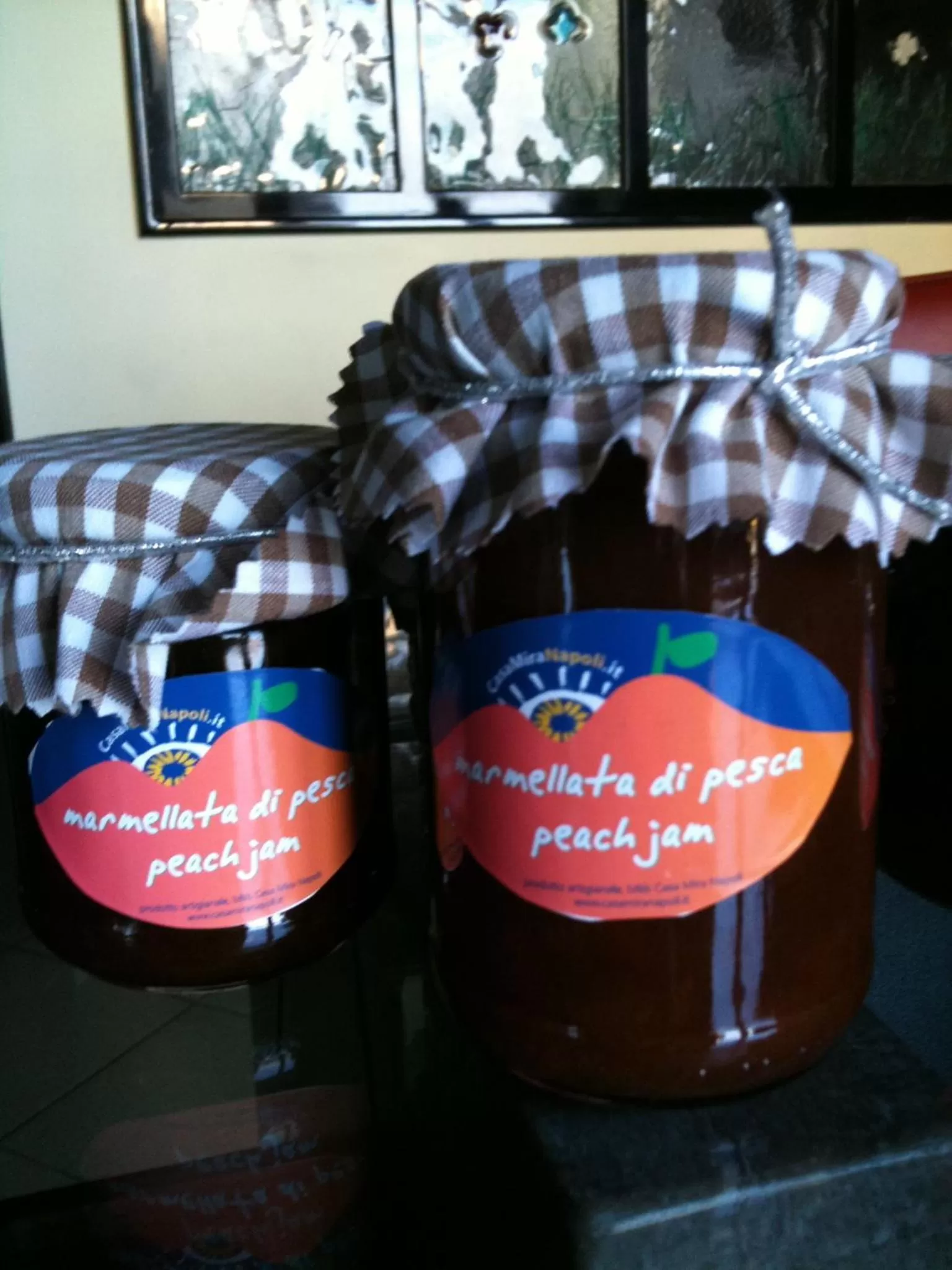 Decorative detail in B&B Casamiranapoli