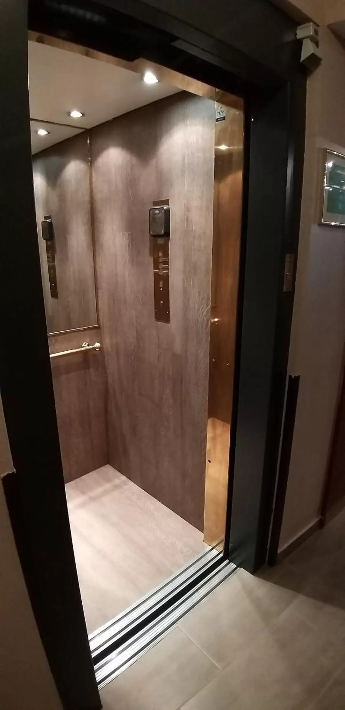 Lobby or reception in Hotel Domizil