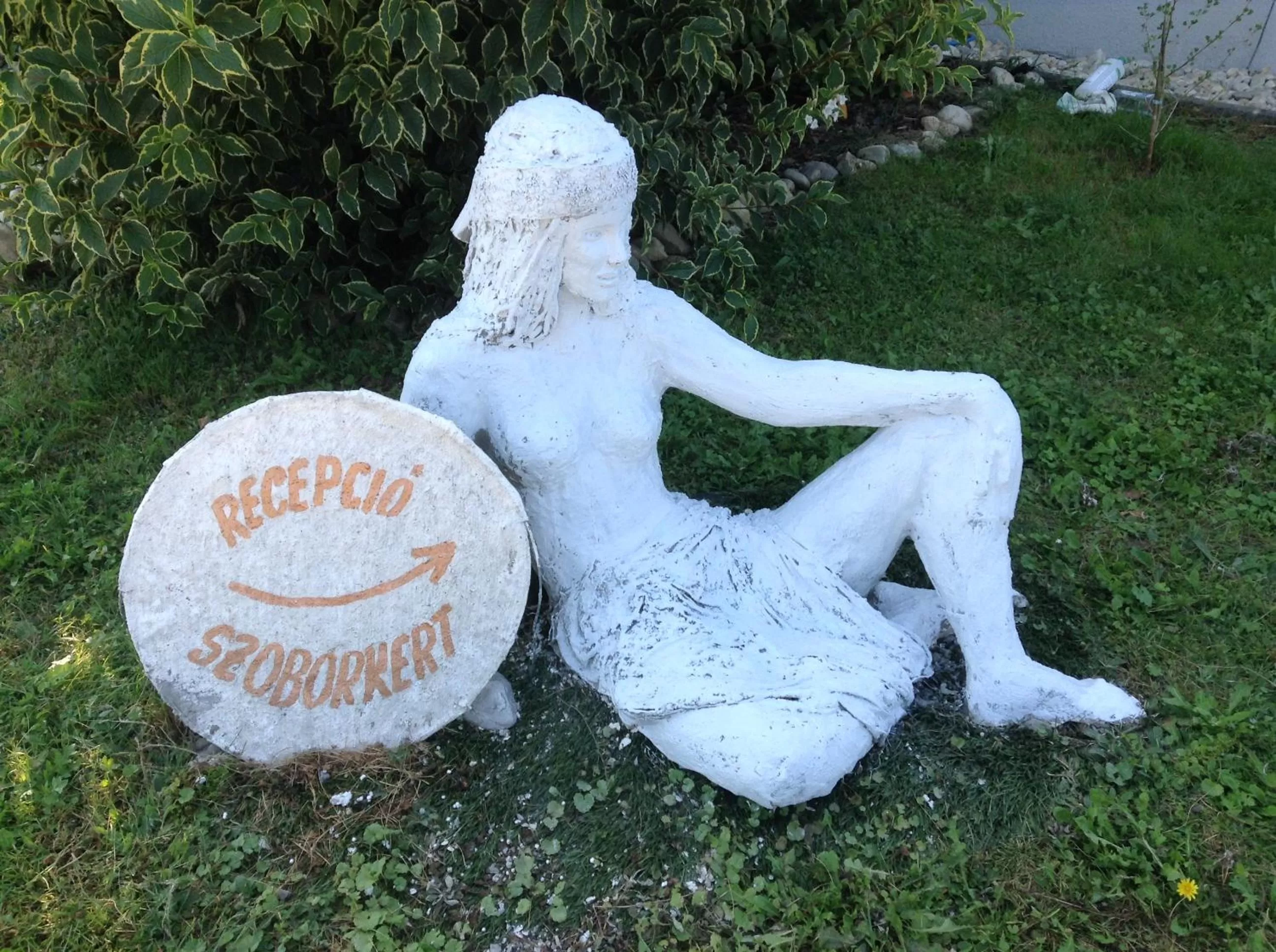 Garden in Hotel Zsida