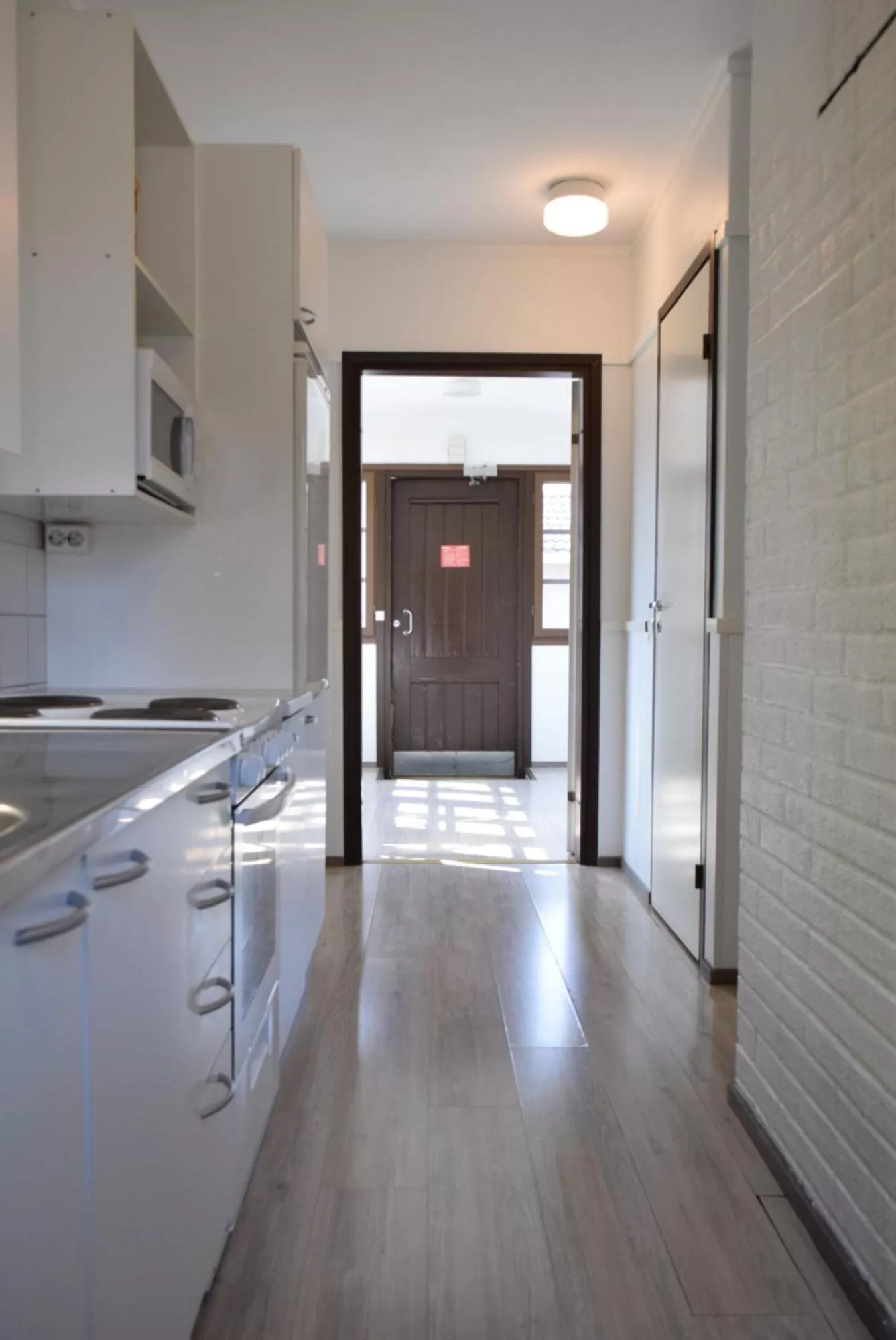 Kitchen or kitchenette in Visulahti Cottages