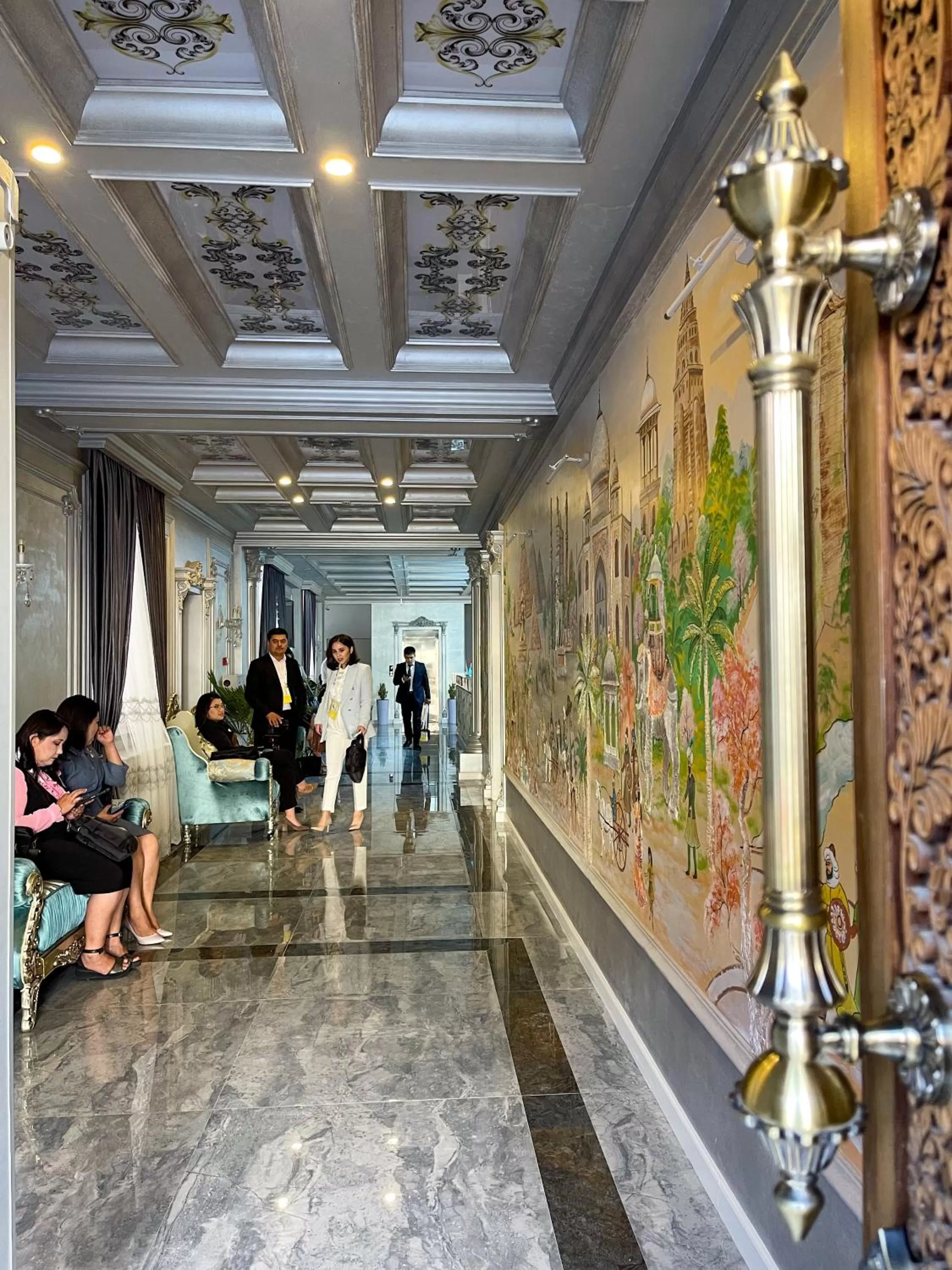 Facade/entrance in Medina Hotel Samarkand