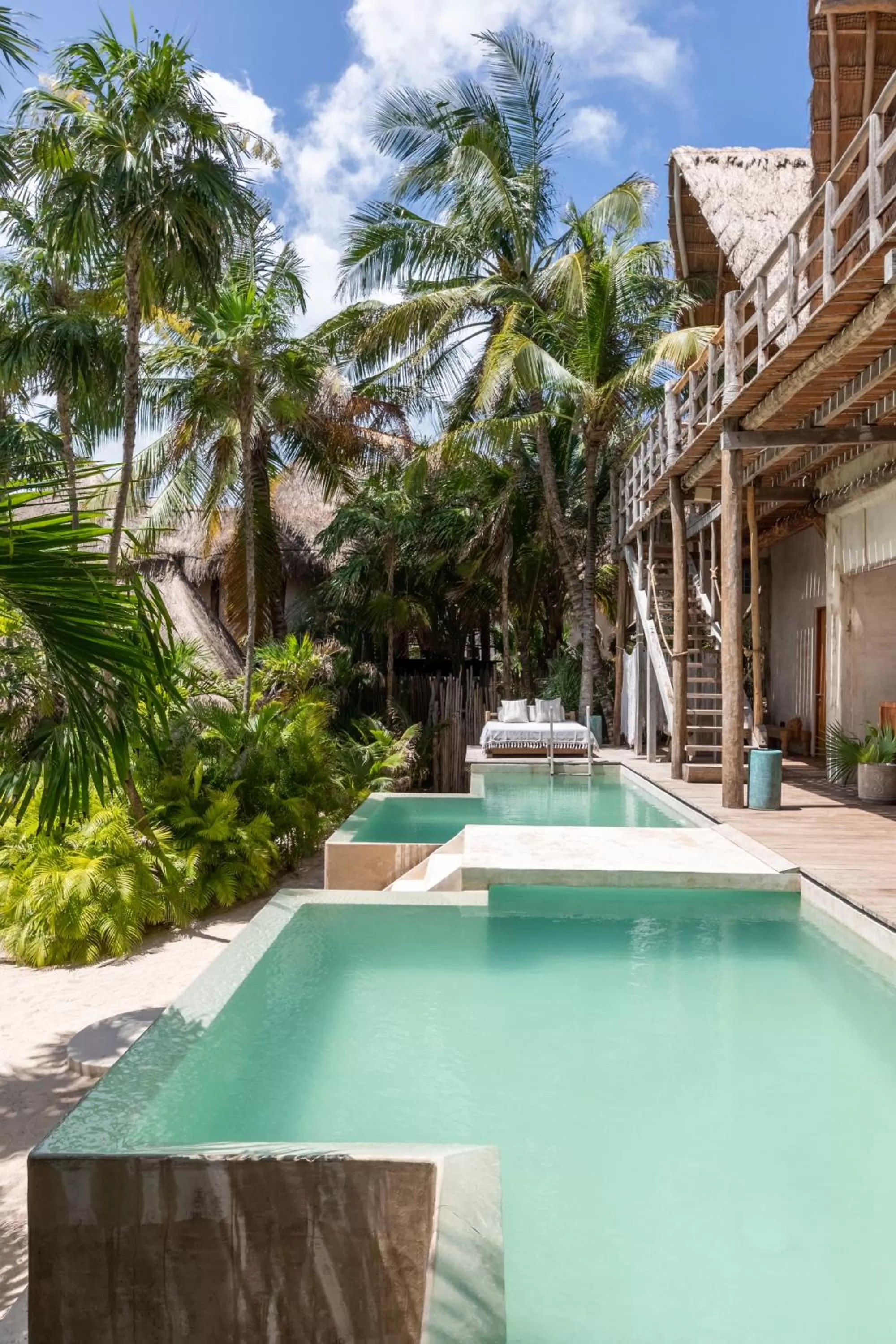 Swimming pool in La Valise Tulum, Member of Small Luxury Hotels