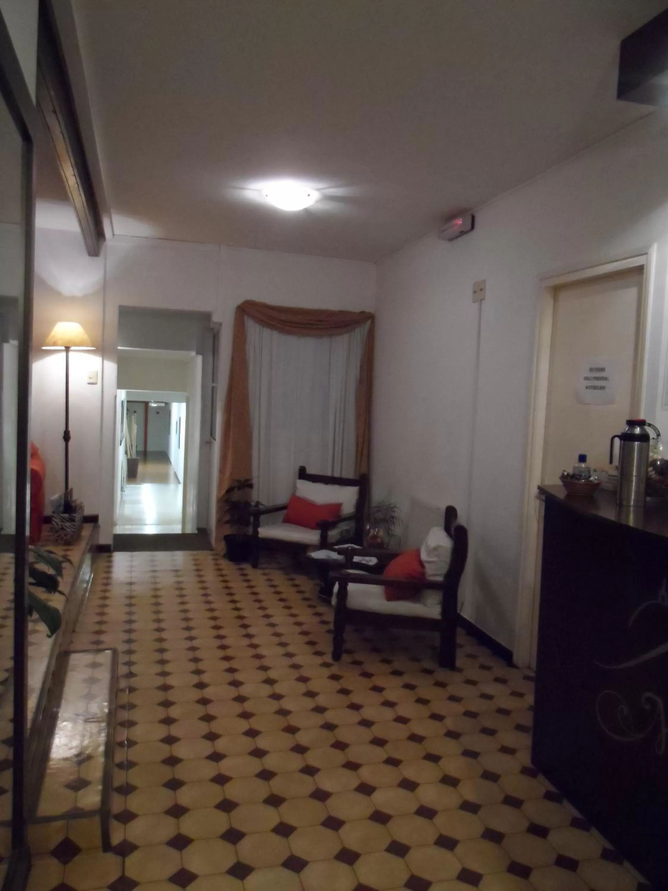 Decorative detail, Seating Area in Hotel Minas