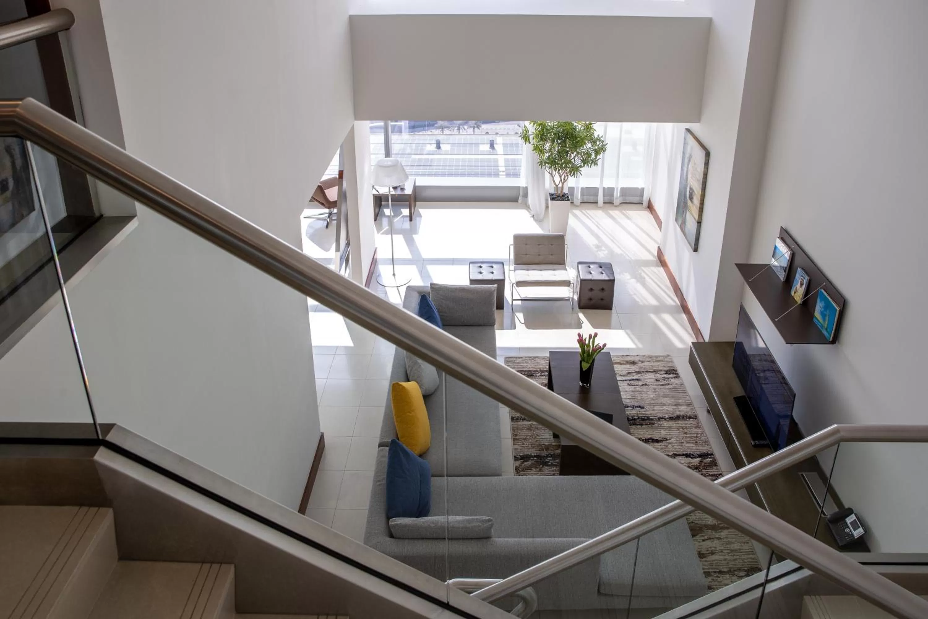 Living room in Jumeirah Living World Trade Centre Dubai