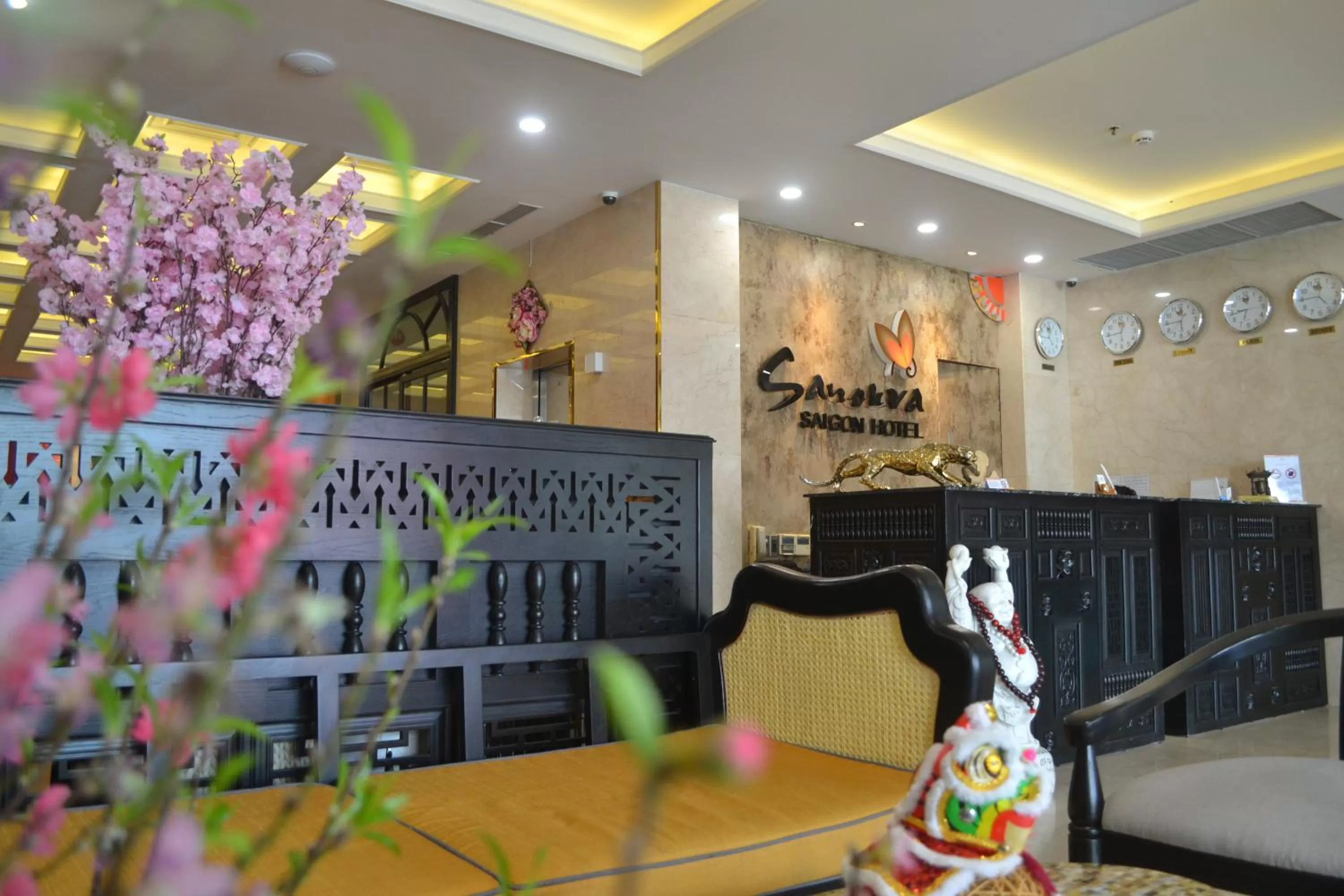 Lobby or reception in Sanouva Saigon Hotel
