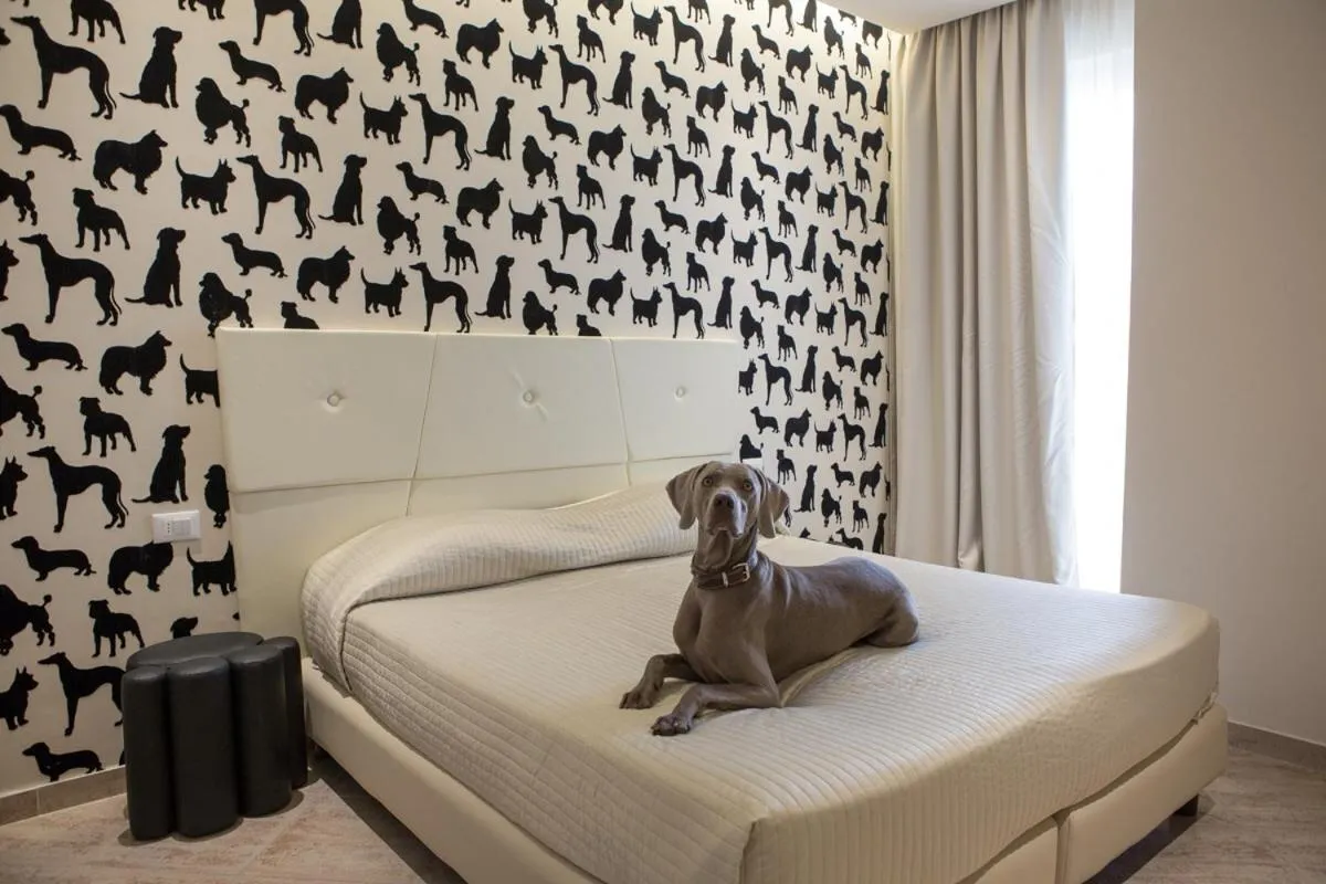 Bed in Hotel Principe