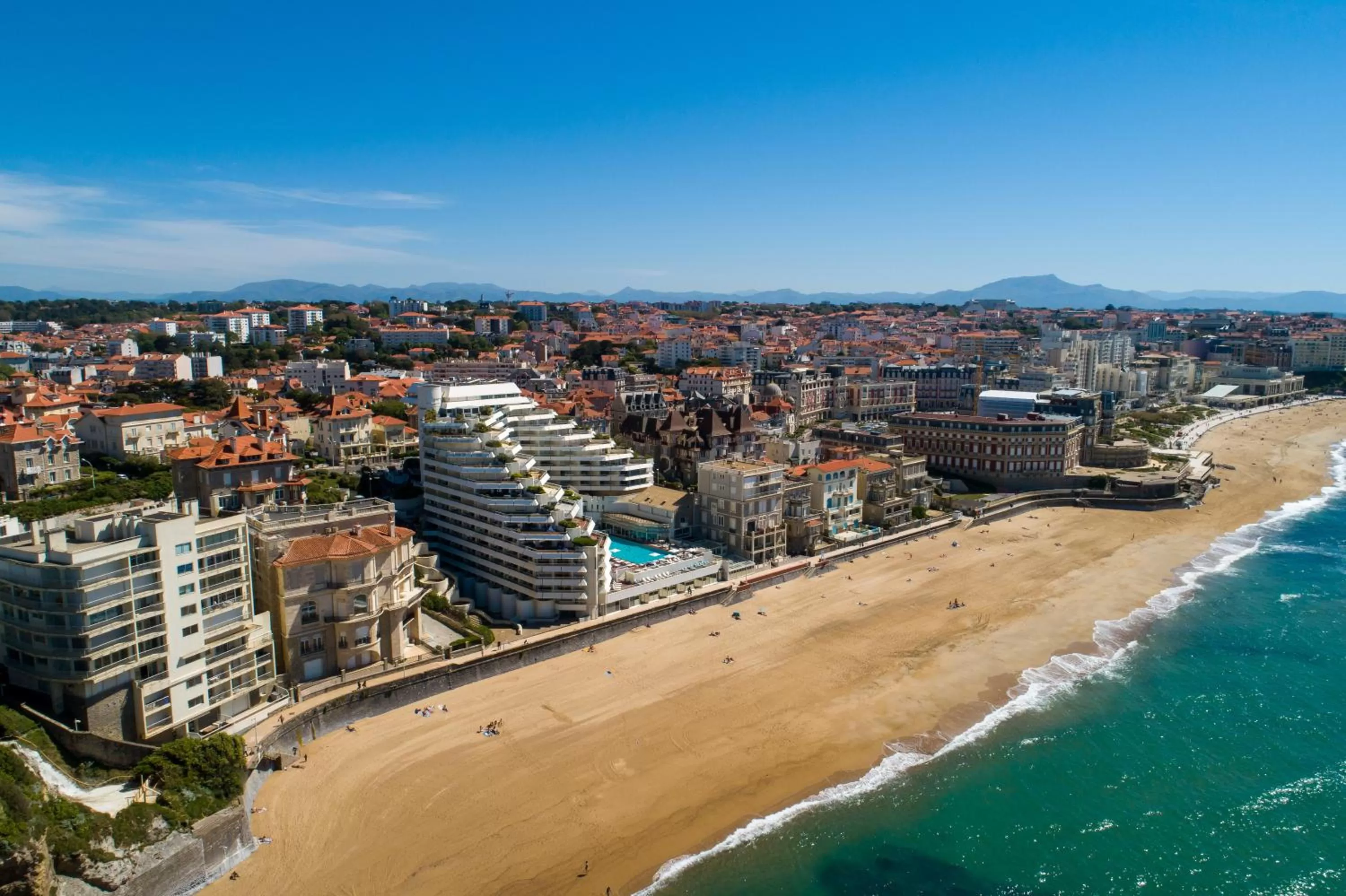 Property building in Sofitel Biarritz Le Miramar Thalassa