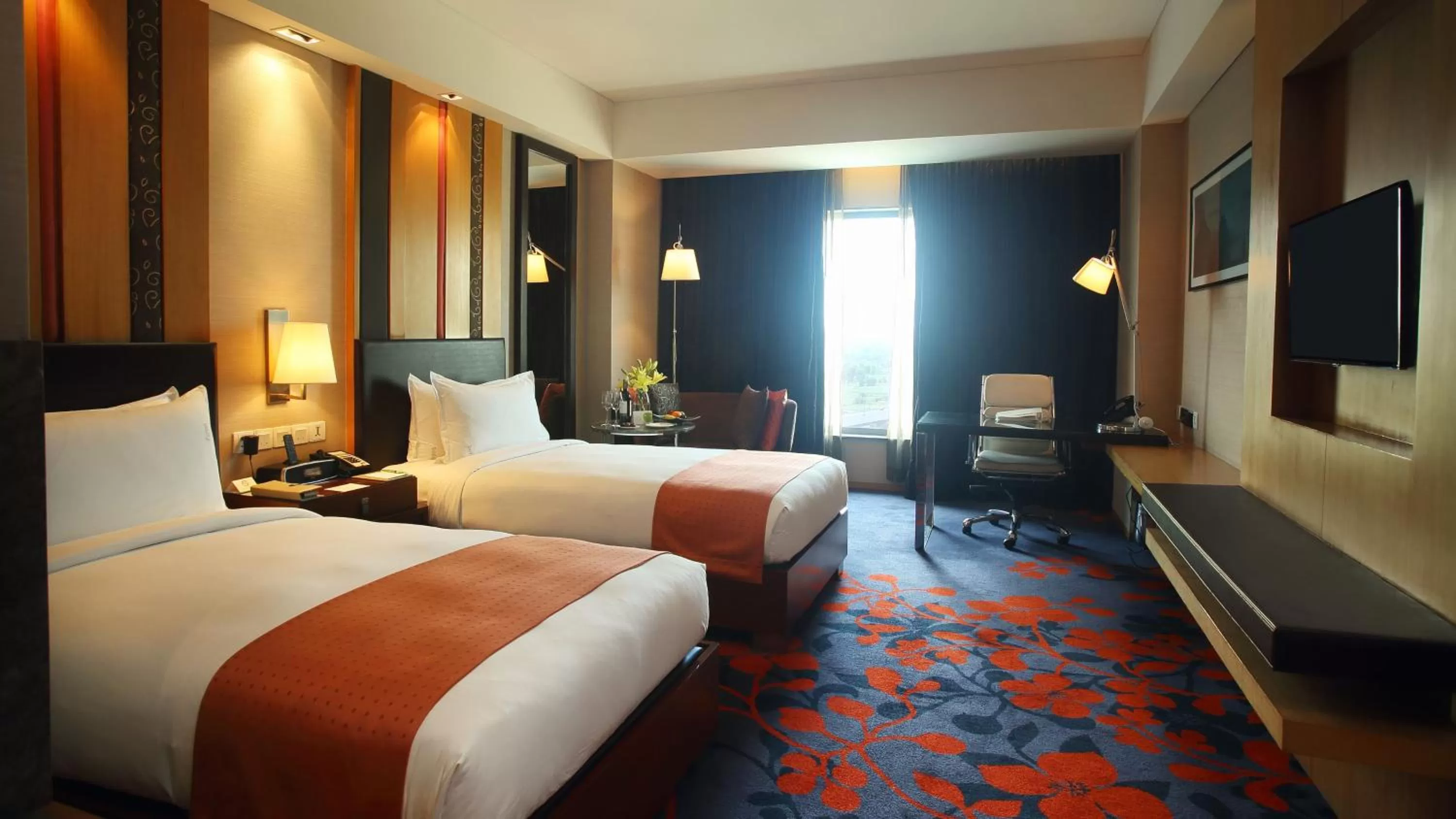 2 Single Beds Standard in Holiday Inn New Delhi Mayur Vihar Noida, an IHG Hotel