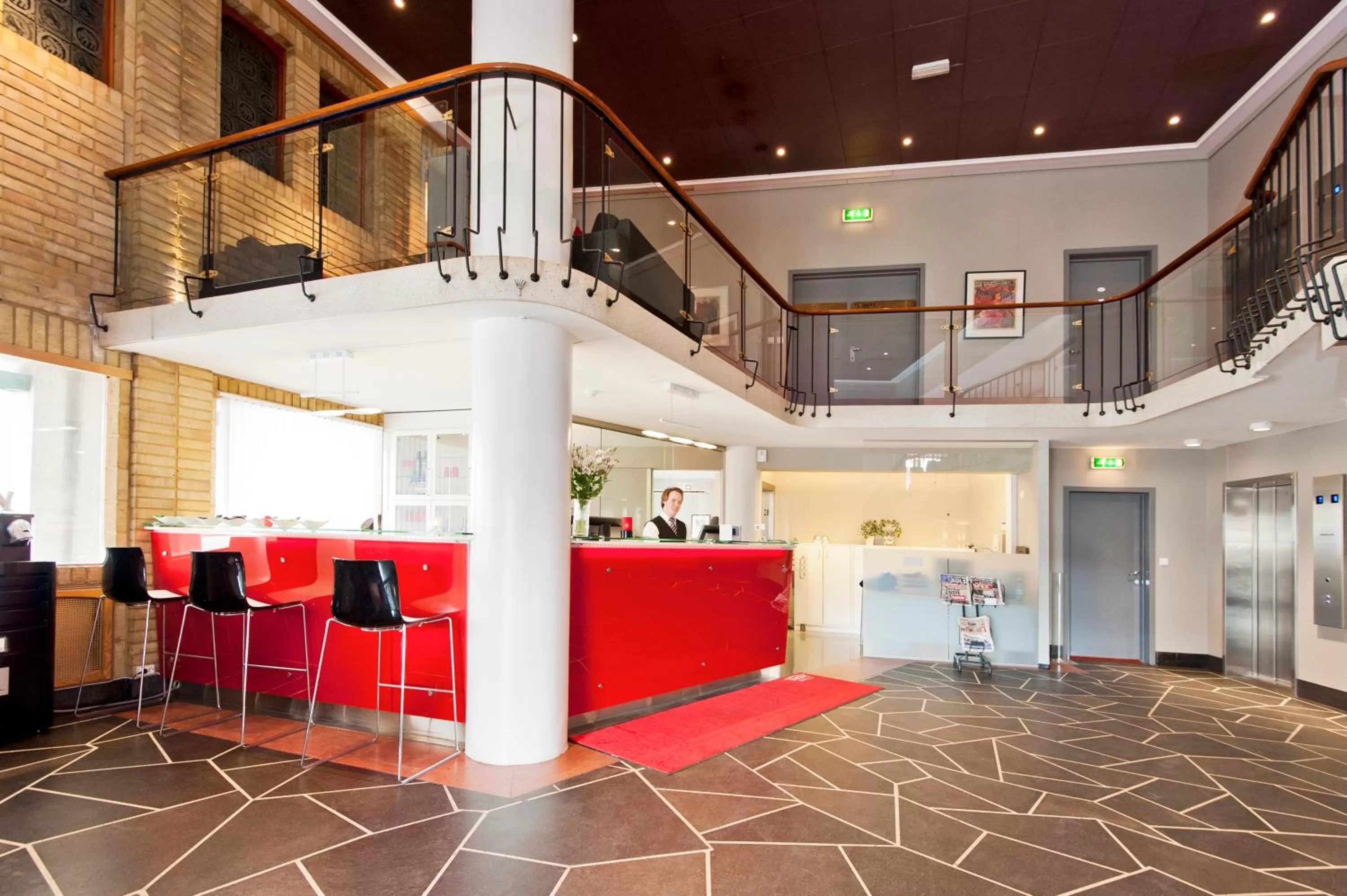 Lounge or bar in Thon Partner Hotel Saga