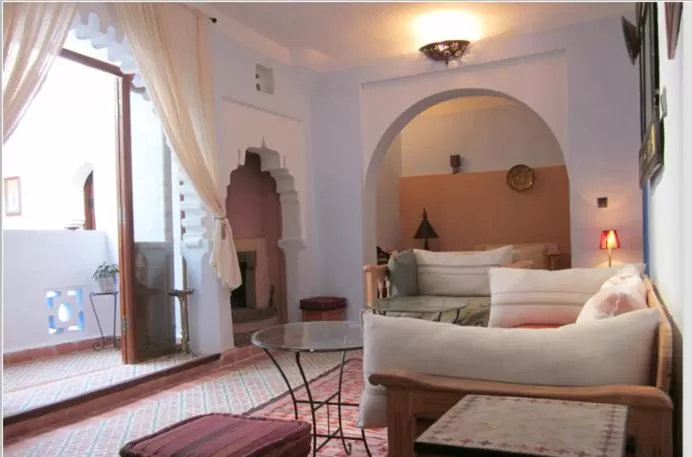 Area and facilities, Bed in Hôtel Ras El Maa